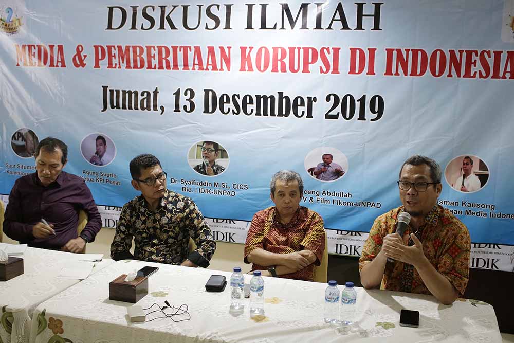 Diskusi Media dan Pemberitaan Korupsi