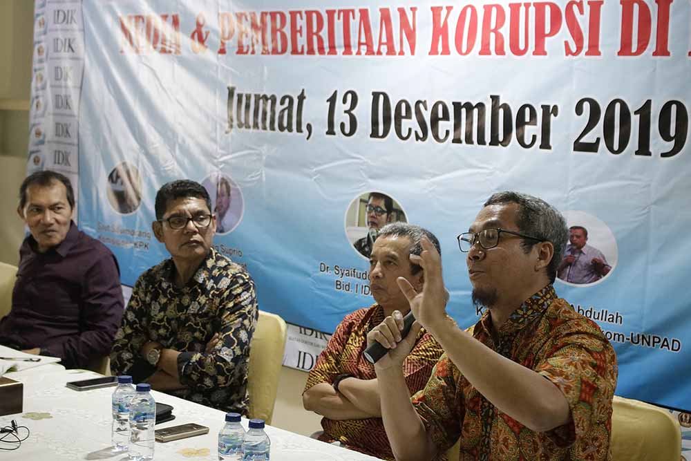 Diskusi Media dan Pemberitaan Korupsi