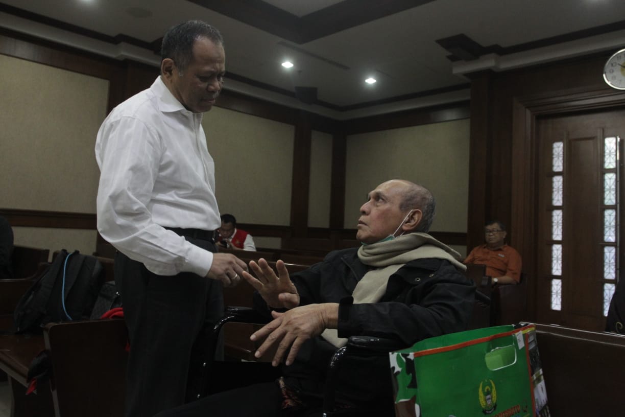 Kivlan Zen Mengikuti Sidang Kepemilikkan Senjata Ilegal