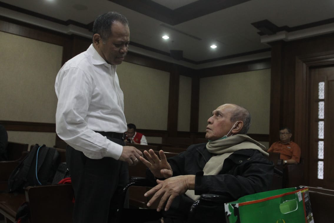 Kivlan Zen Mengikuti Sidang Kepemilikkan Senjata Ilegal