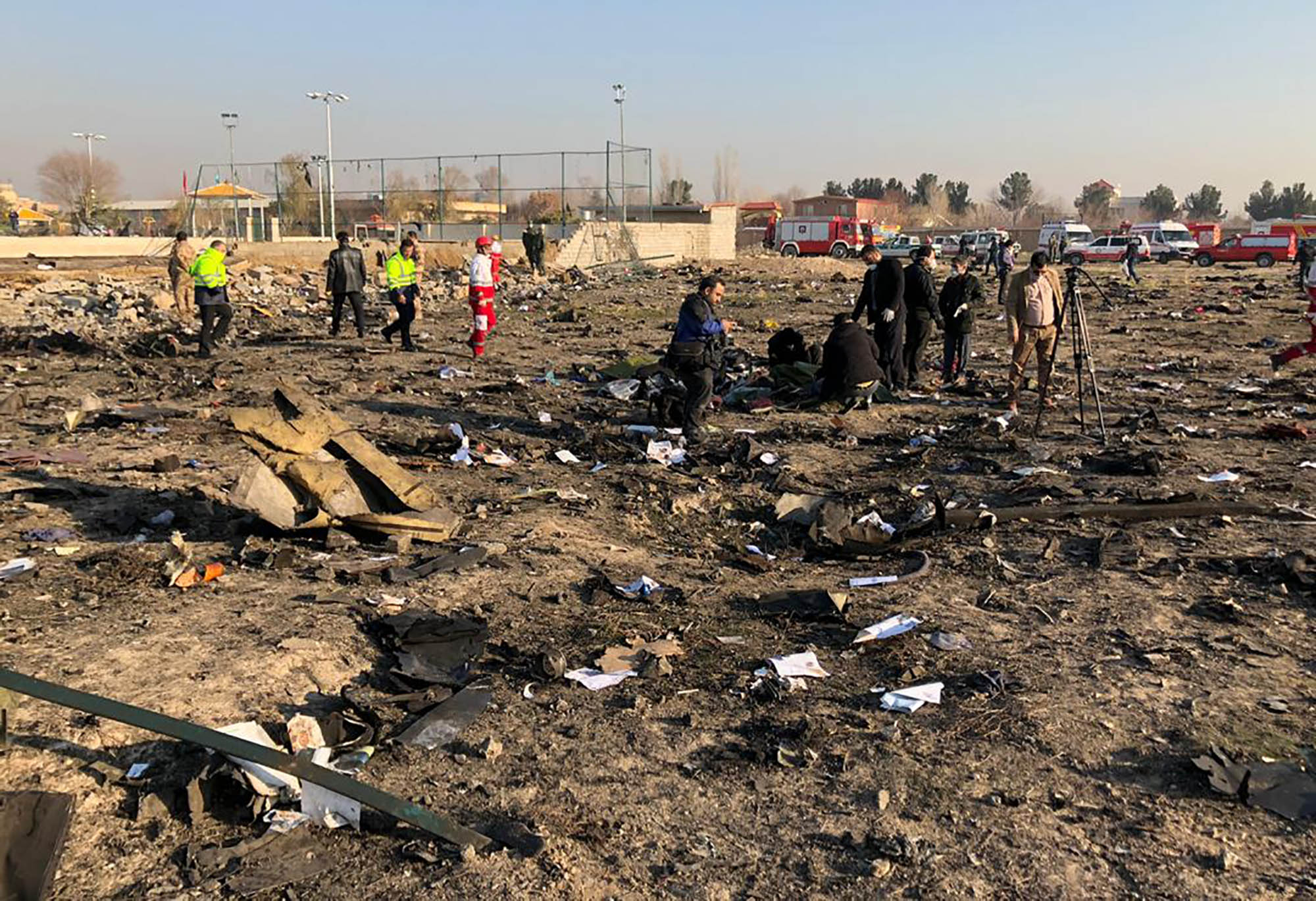  Pesawat Ukraina Jatuh di Iran  