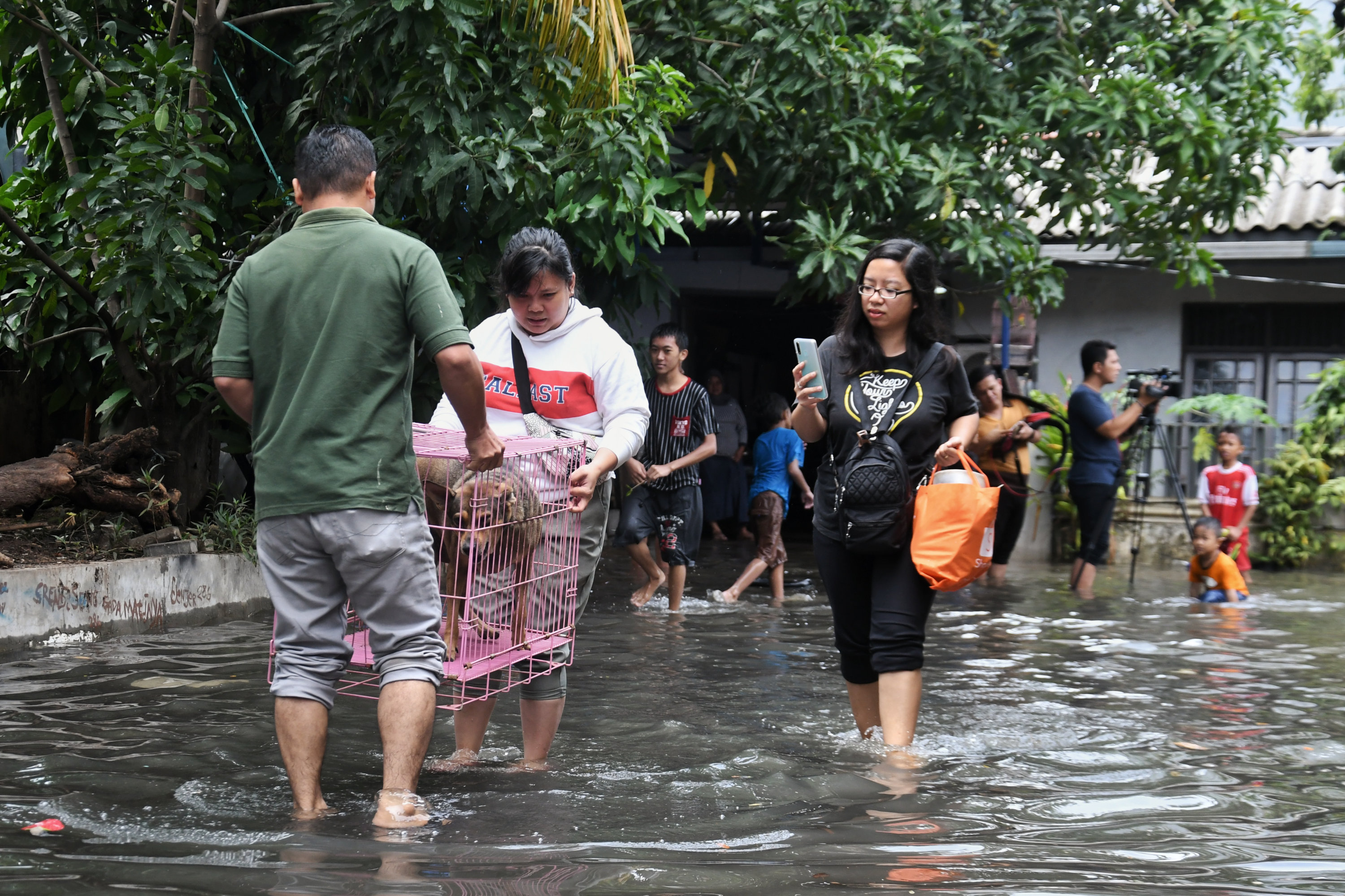 Sebagian Jakarta Tergenang Air