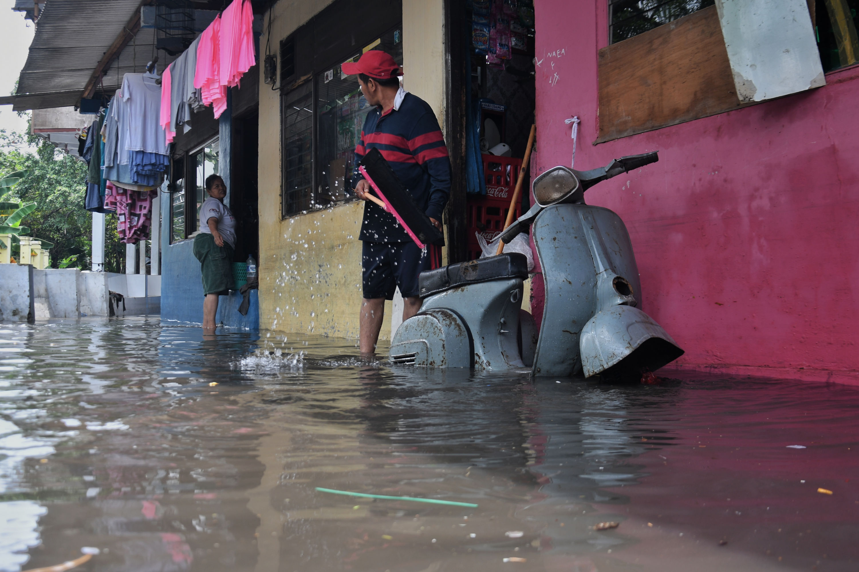 Sebagian Jakarta Tergenang Air