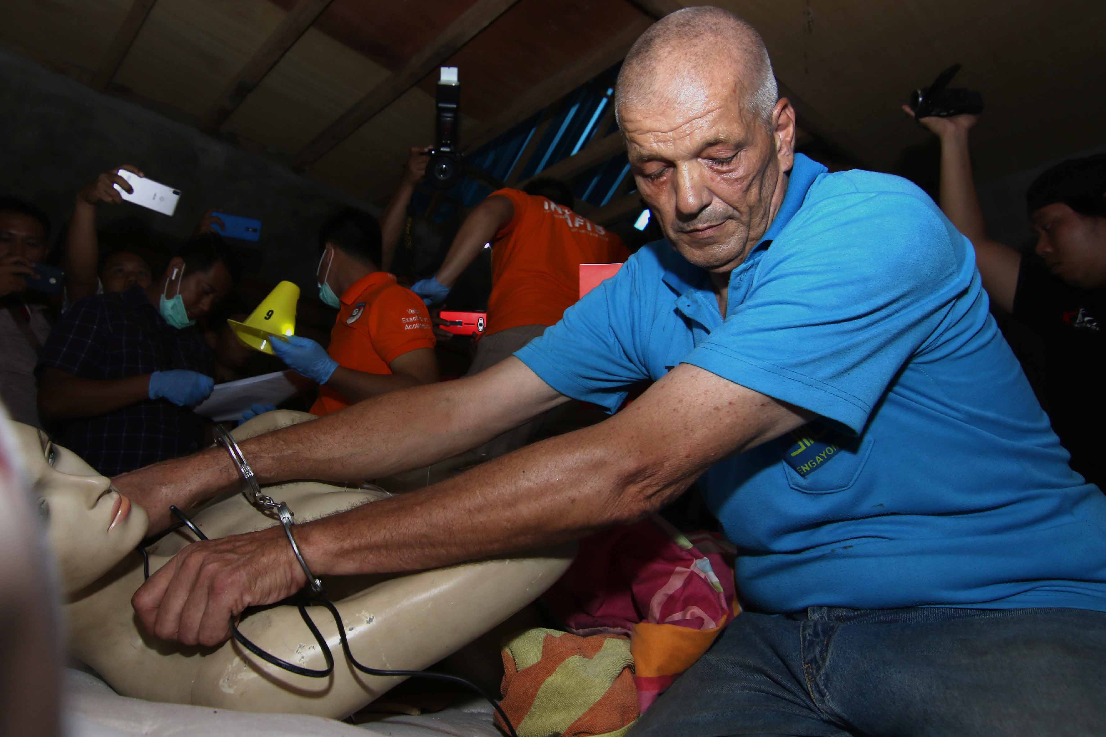 Rekentruksi Pembunuhan WNA Belanda