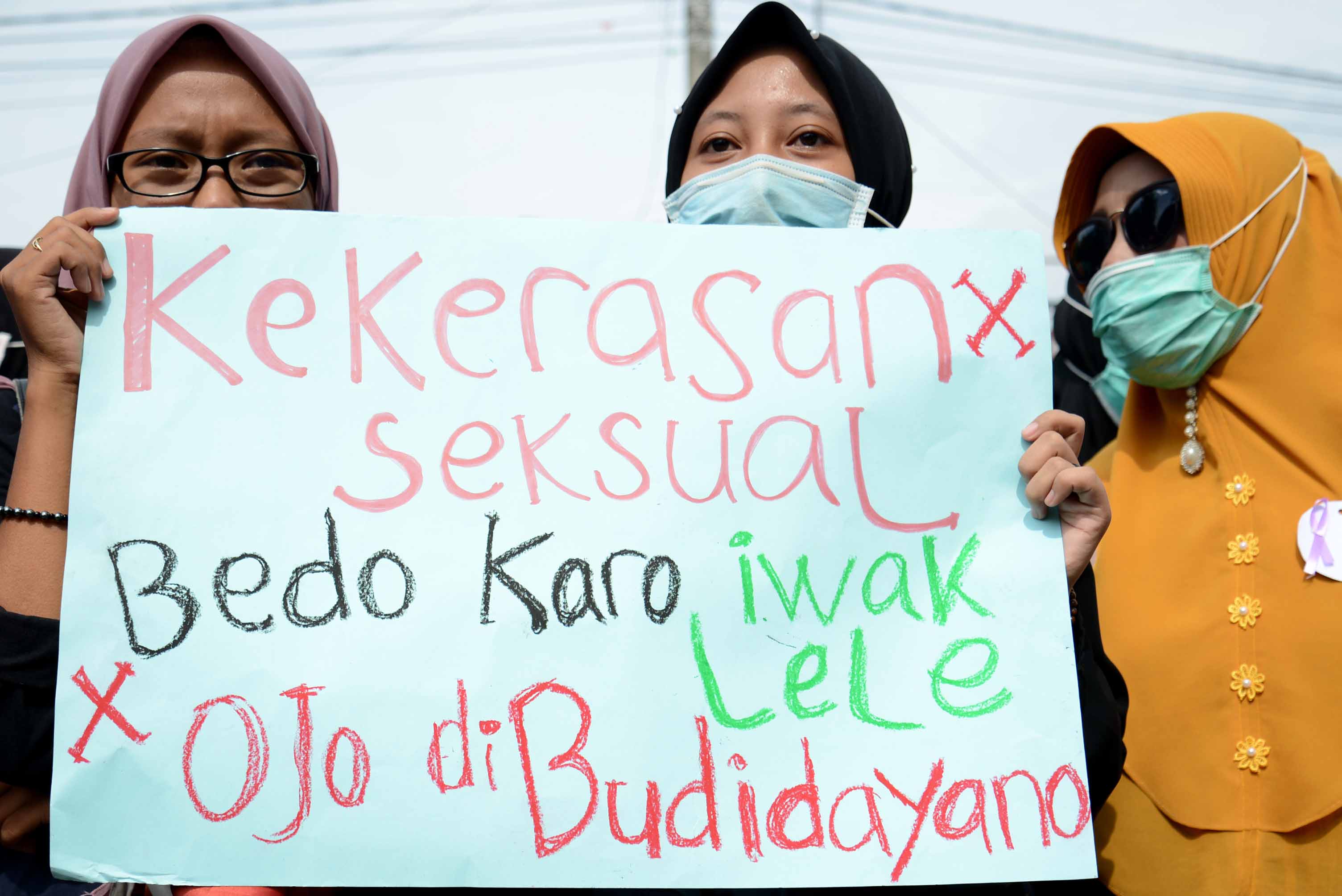 Unjuk Rasa Lawan kekerasan Seksual