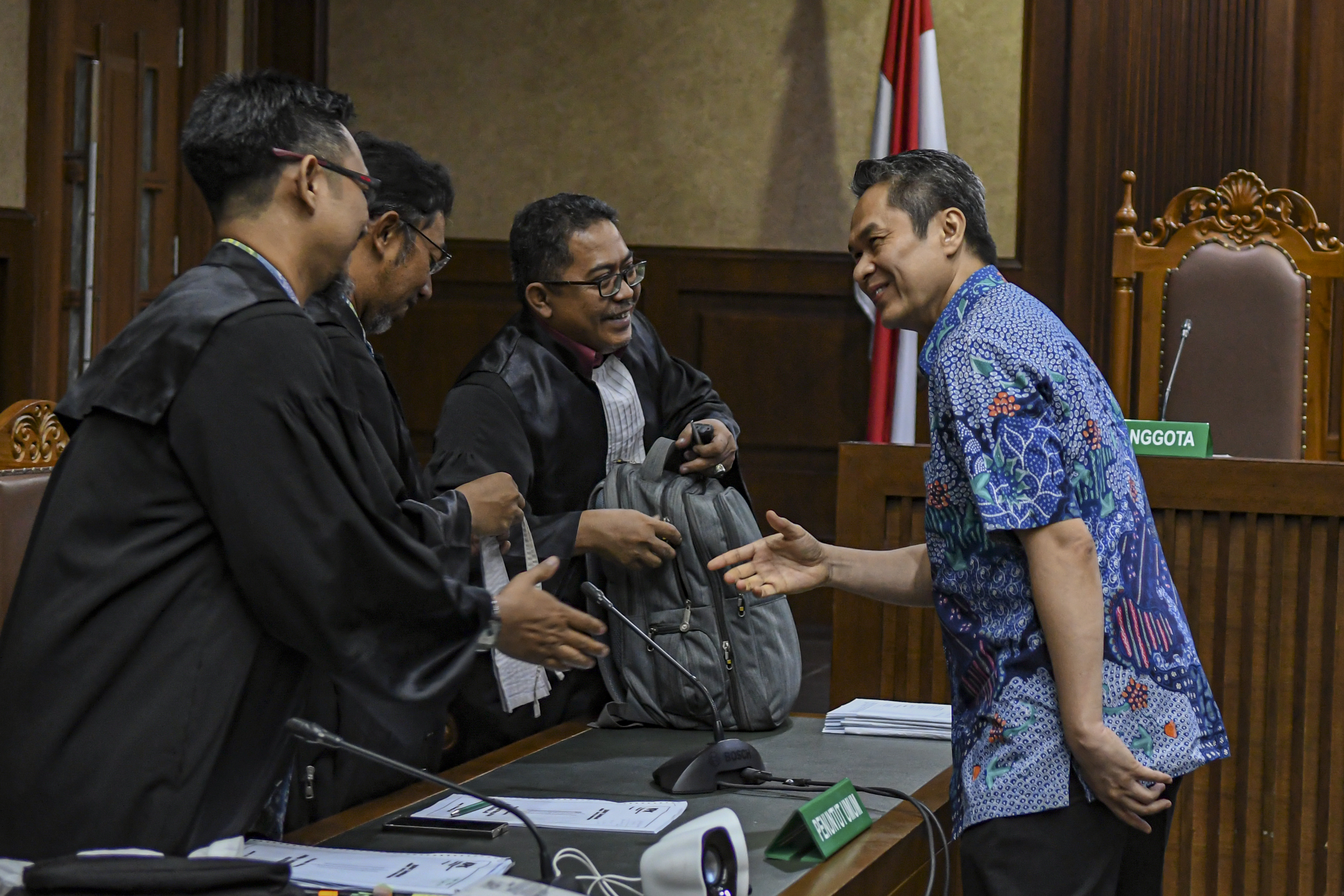 Andra Y Asussalam Jalani Sidang Dakwaan