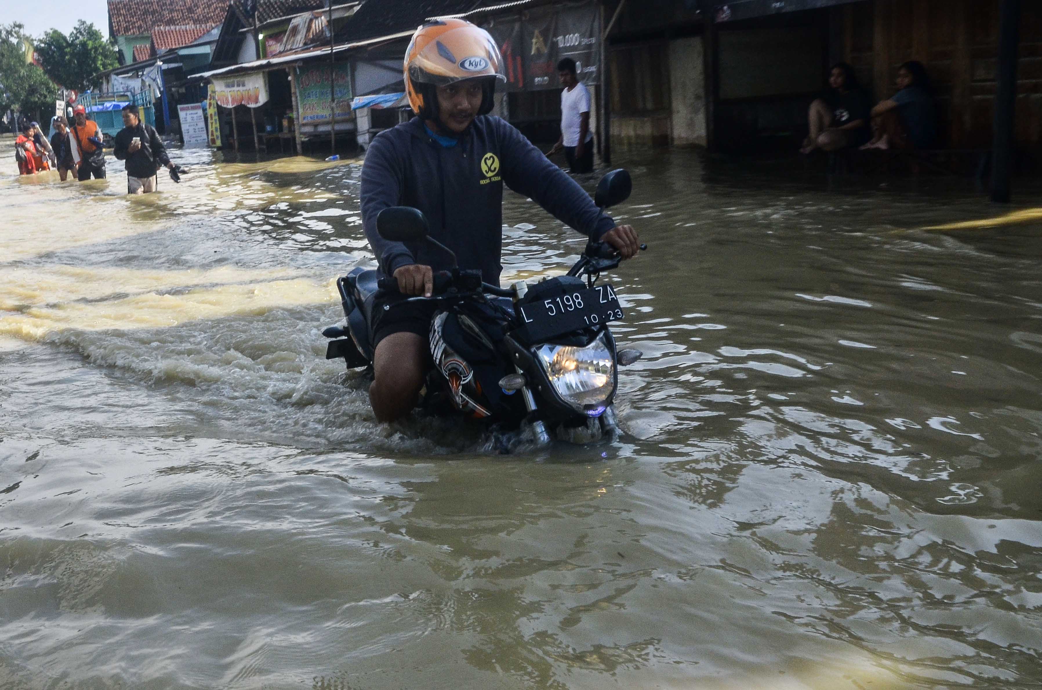 Banjir di Grobogan Akibat Intensitas Hujan Tinggi