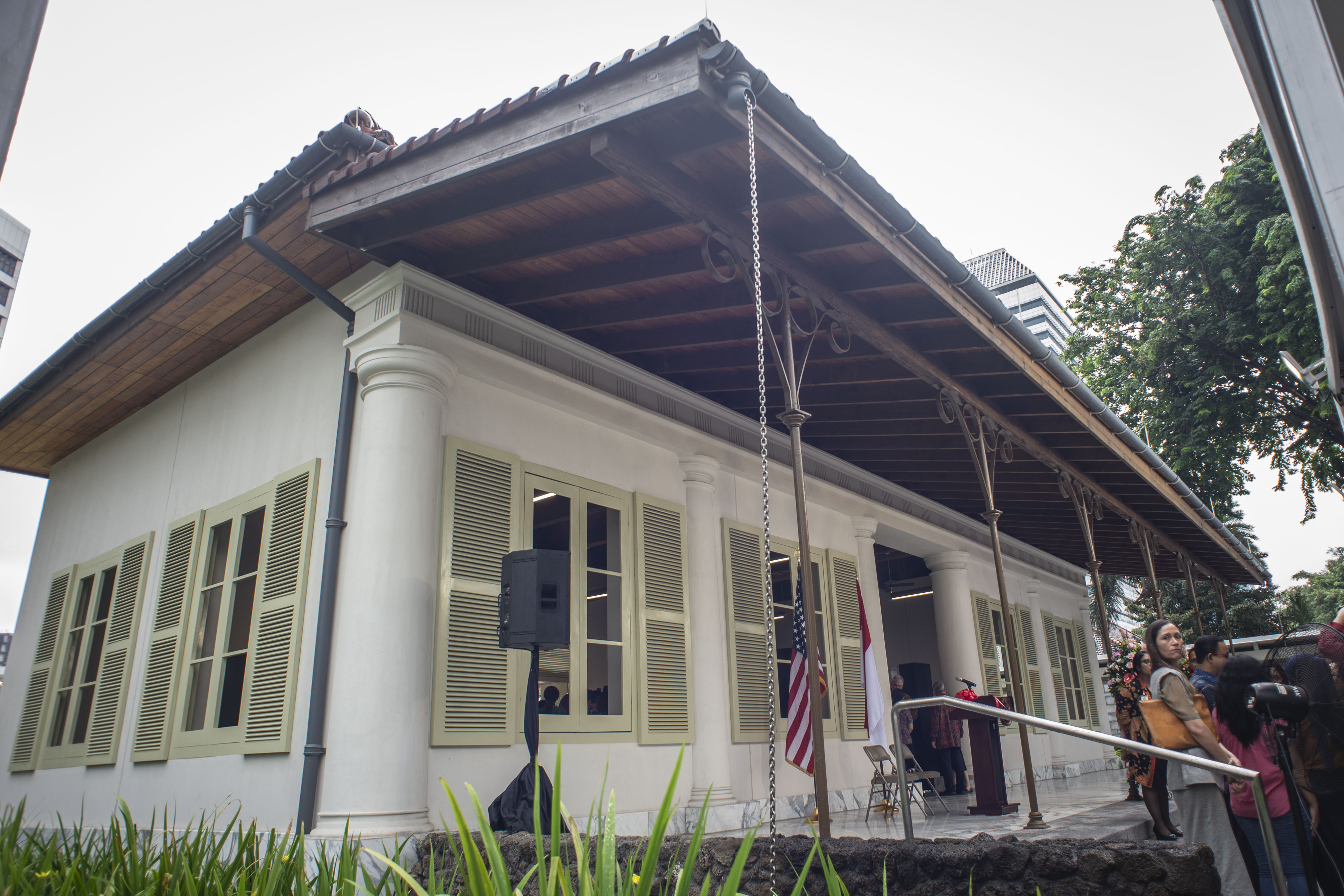 Gedung Bersejarah di Kedubes AS