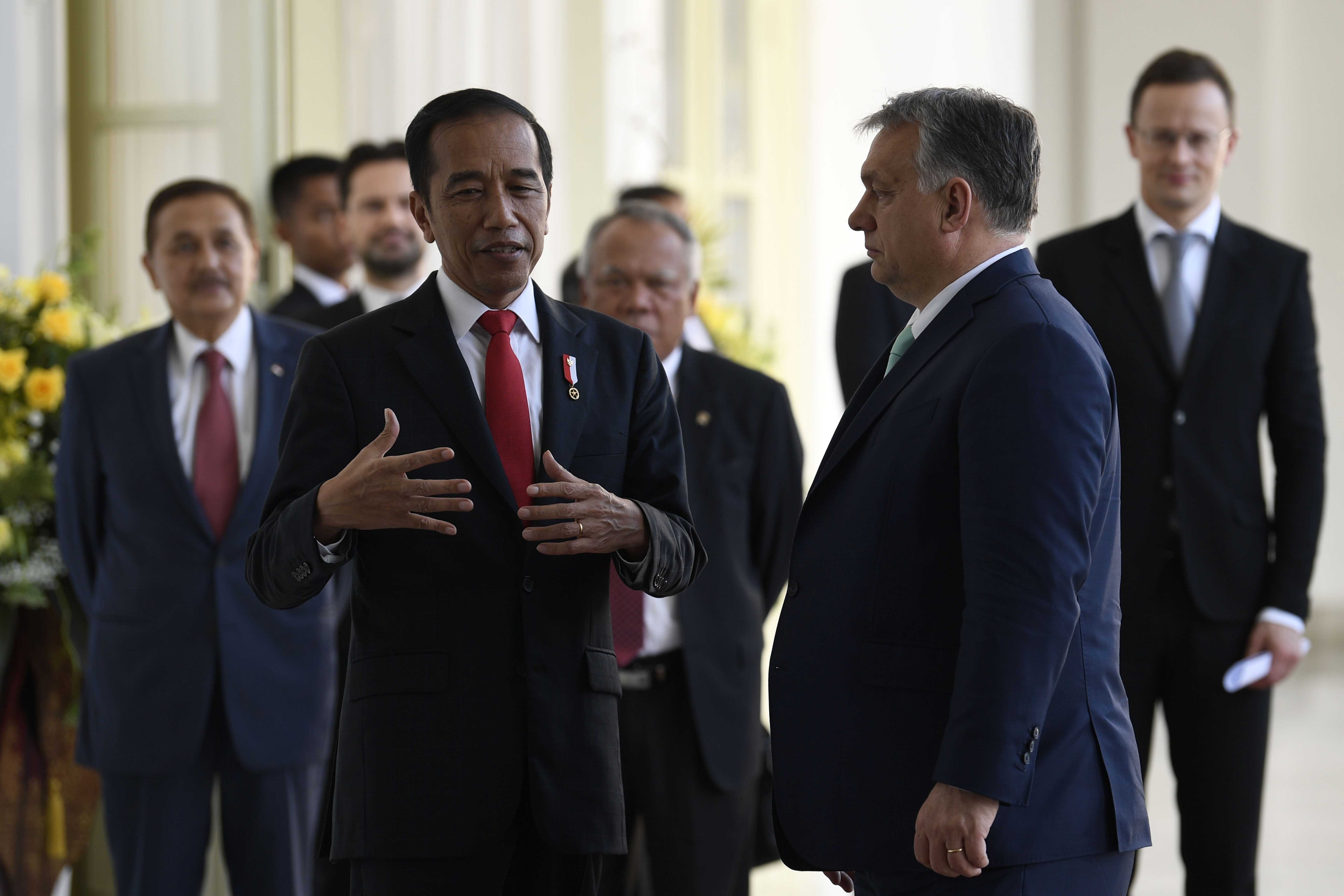 Presiden Jokowi Menerima Kunjungan PM Hongaria