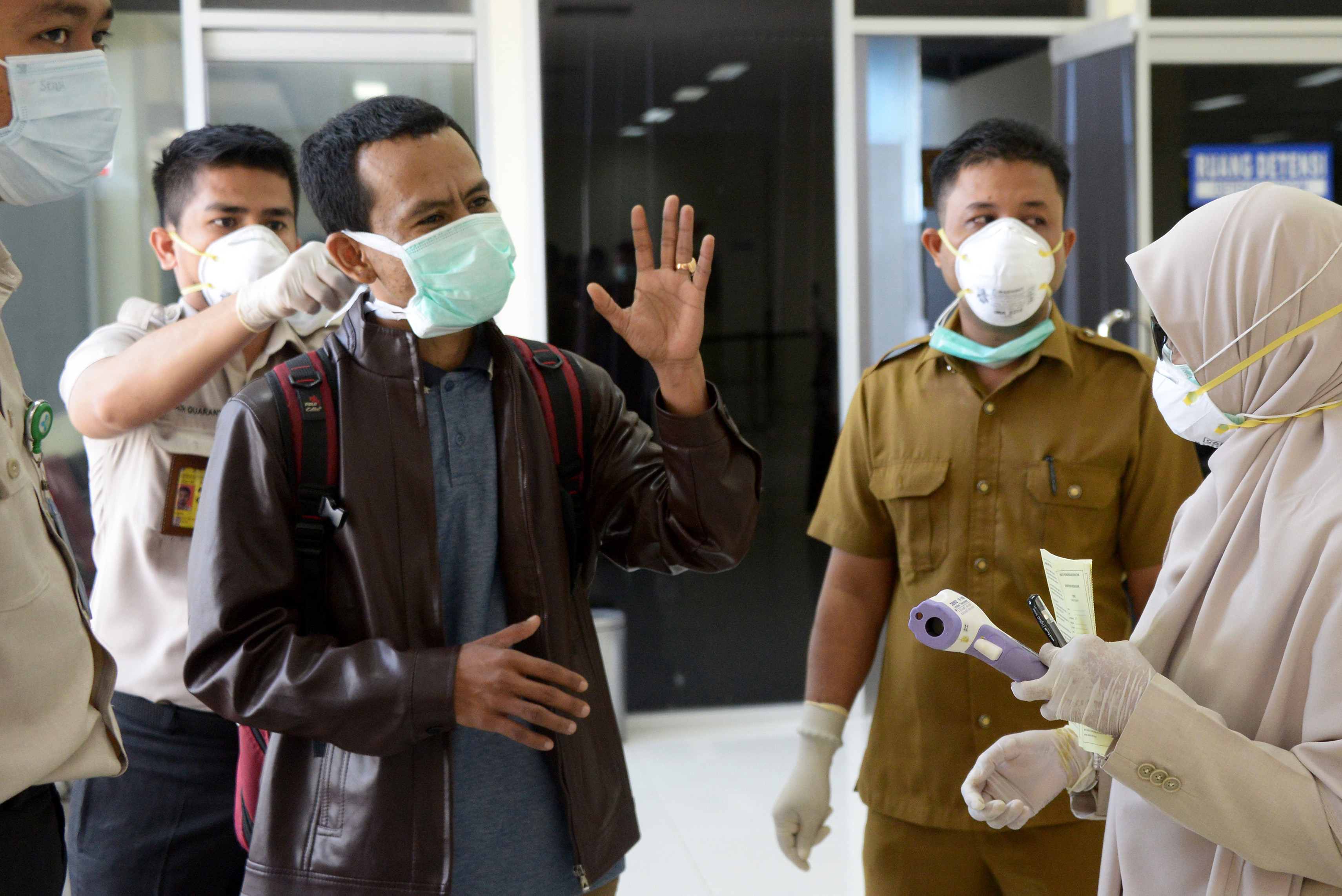 Kepulangan Mahasiswa Aceh Dari Tiongkok