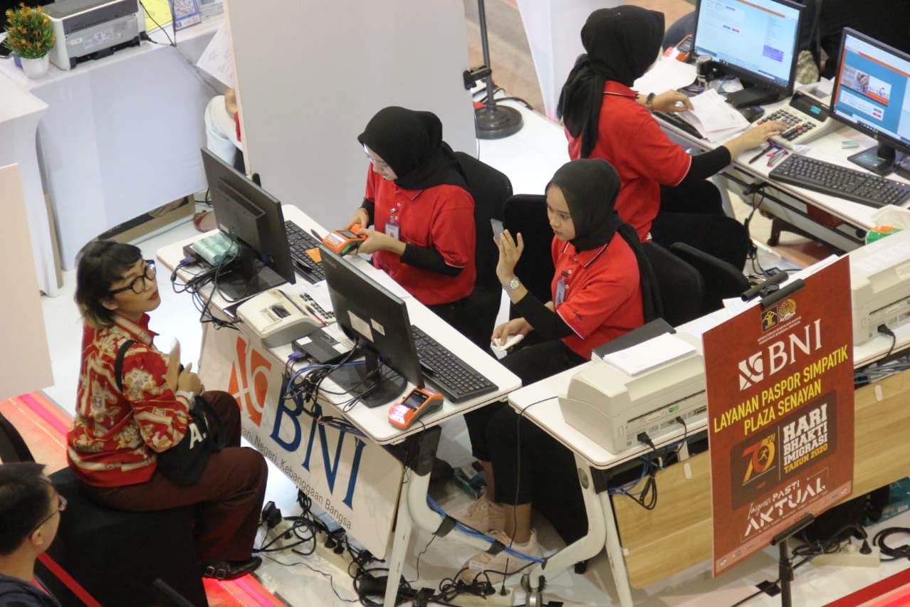 Ditjen Imigrasi dan BNI Gelar Layanan Paspor Simpatik di Jakarta