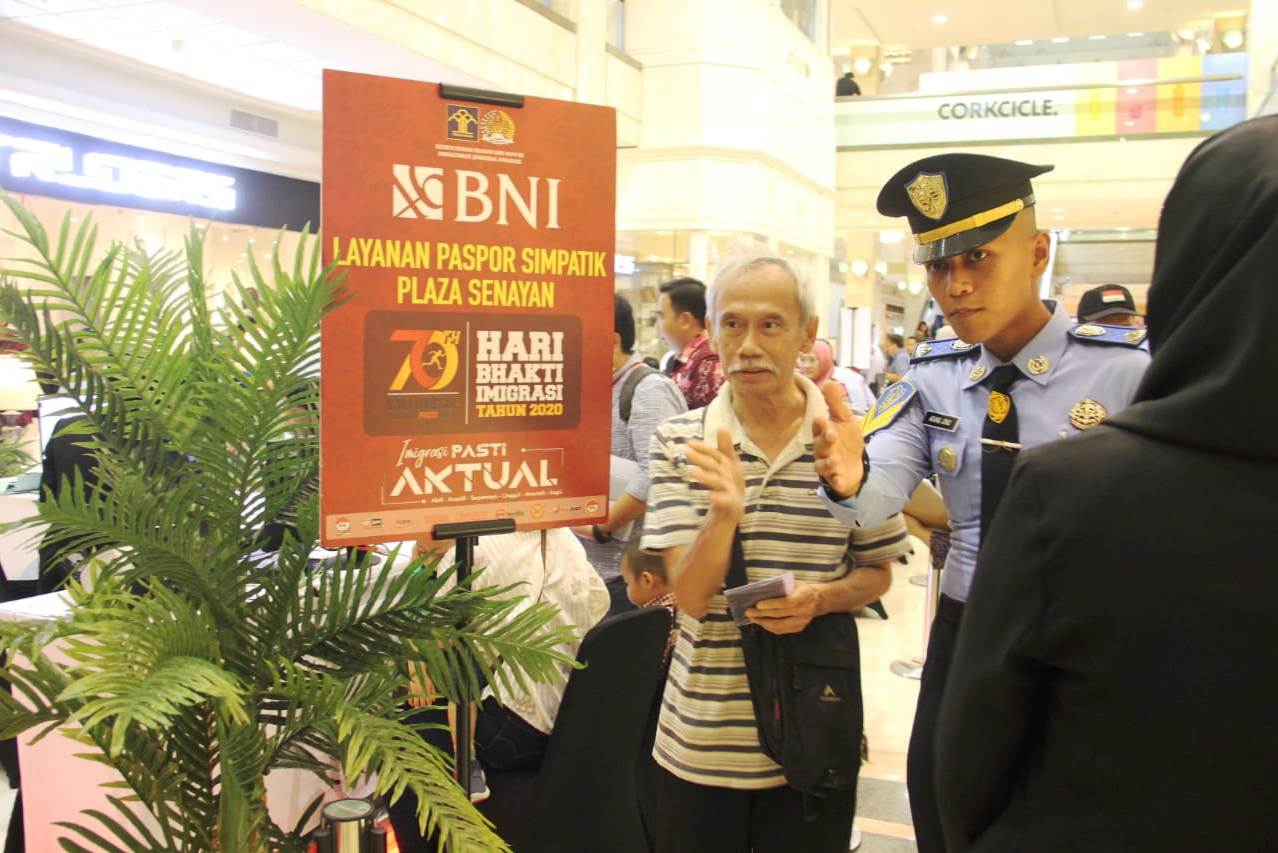 Ditjen Imigrasi dan BNI Gelar Layanan Paspor Simpatik di Jakarta