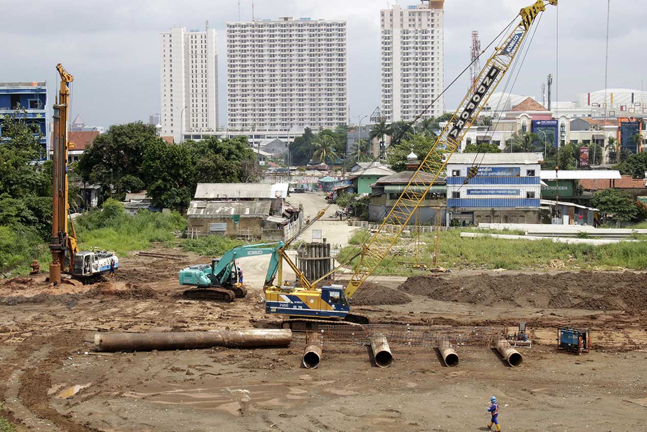 Proyek Terminal Metro Starter Kota Depok