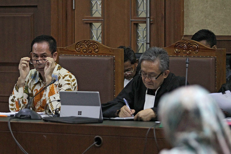 Sidang Tipikor Tubagus Chaeri Wardana