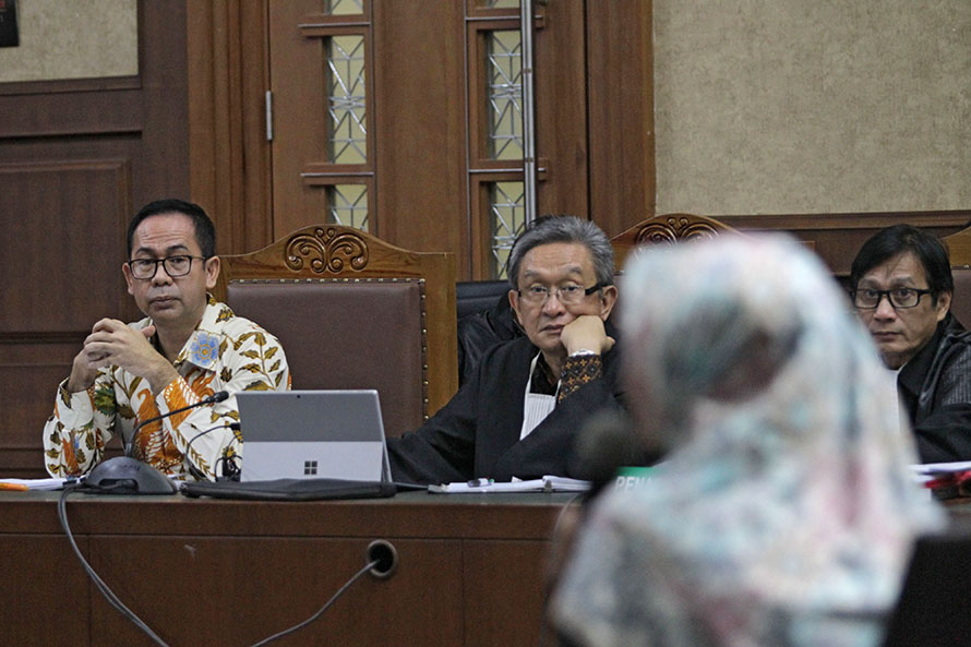 Sidang Tipikor Tubagus Chaeri Wardana