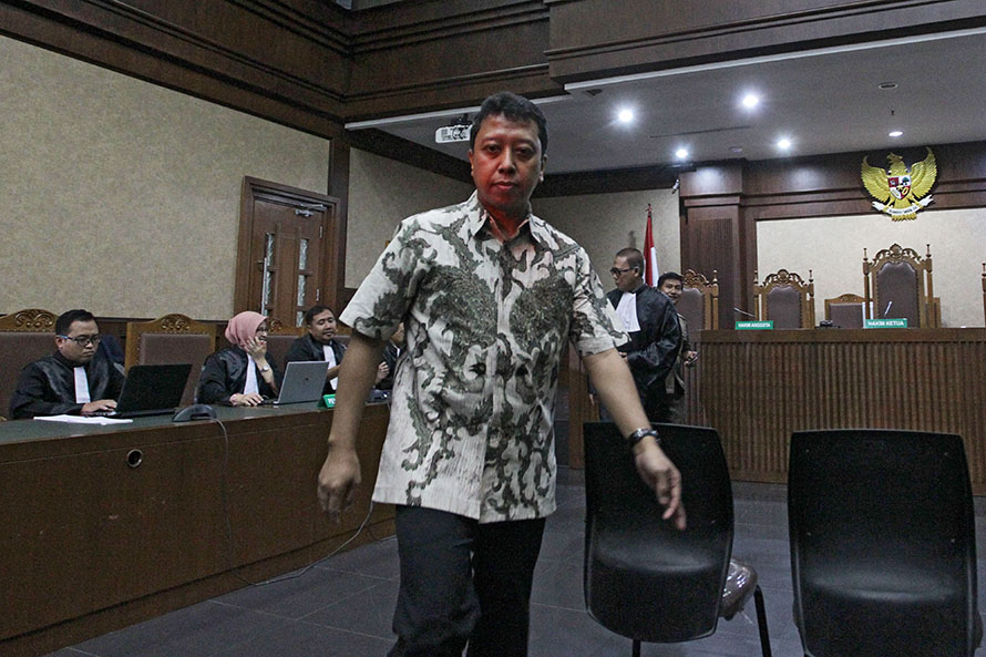 Sidang Putusan Romahurmuziy