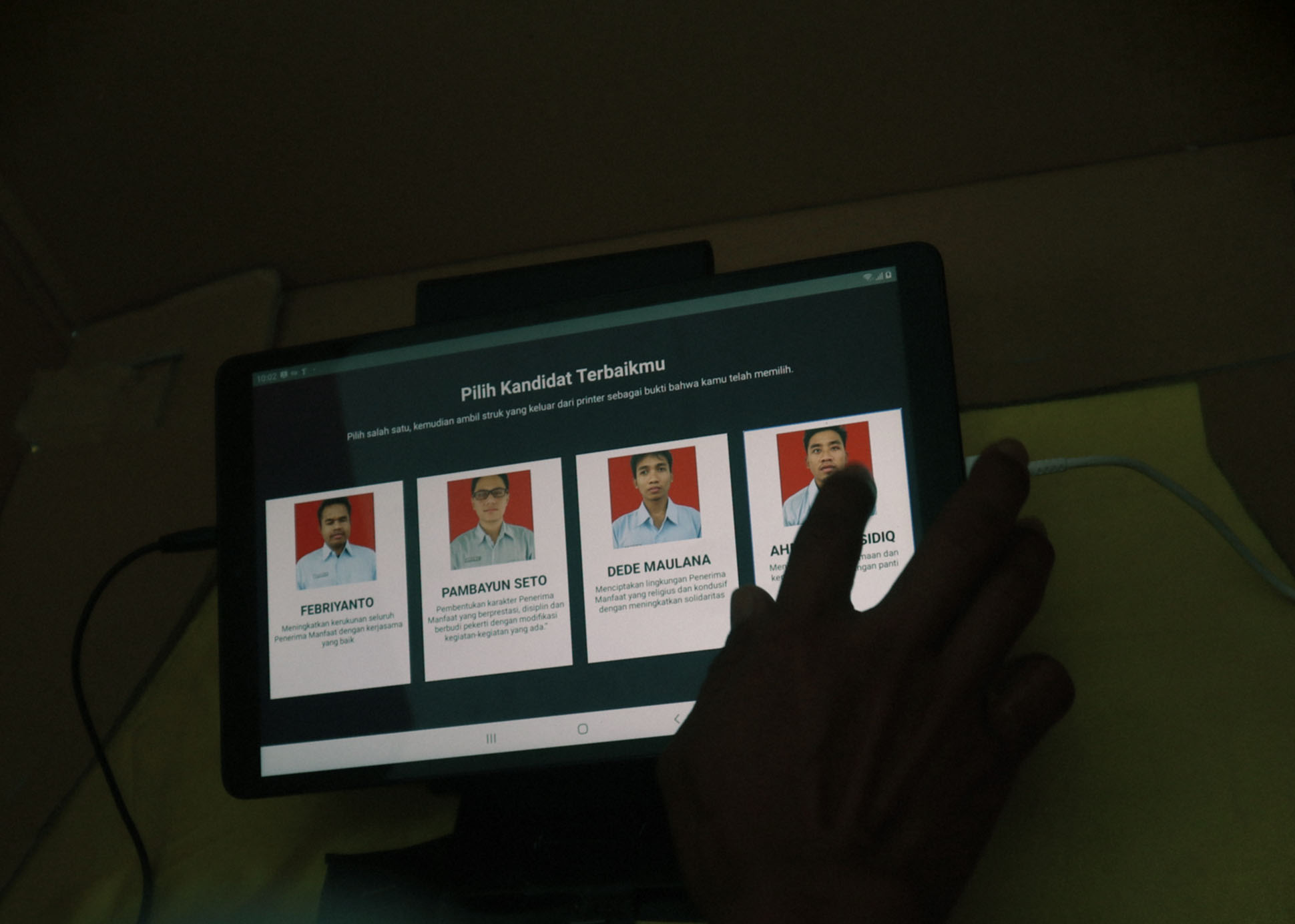 E-Voting Penyandang Disabilitas Netra