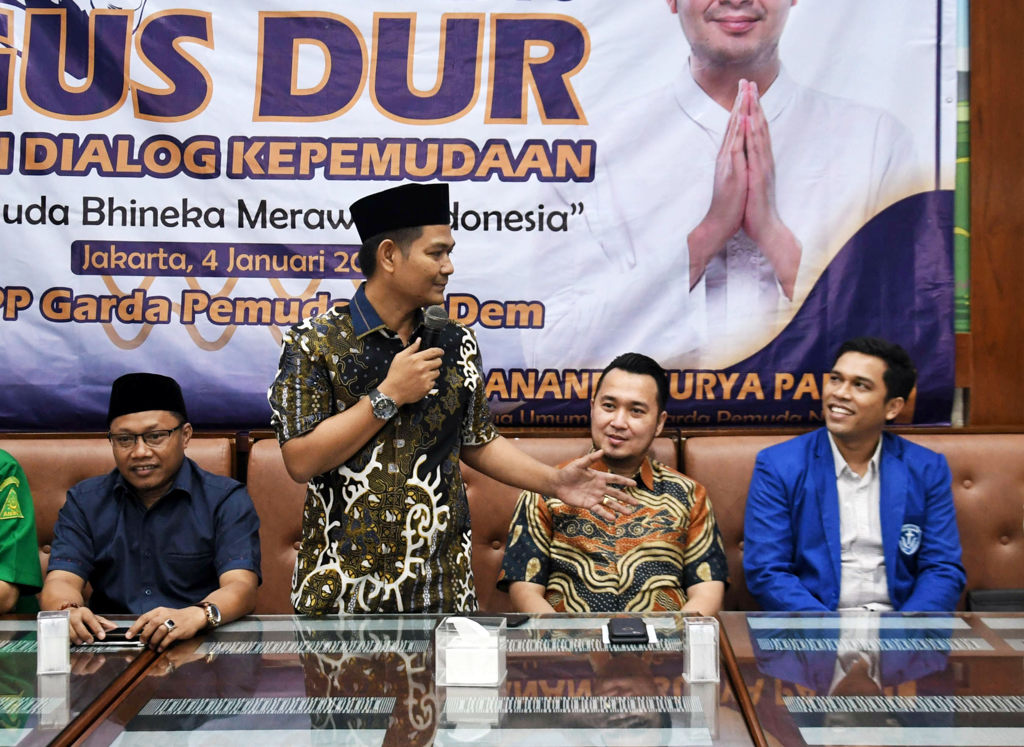 Garda Pemuda NasDem Gelar Diskusi Haul Gus Dur 