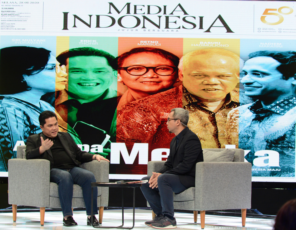 Kuliah Umum Menteri BUMN Erick Thohir 