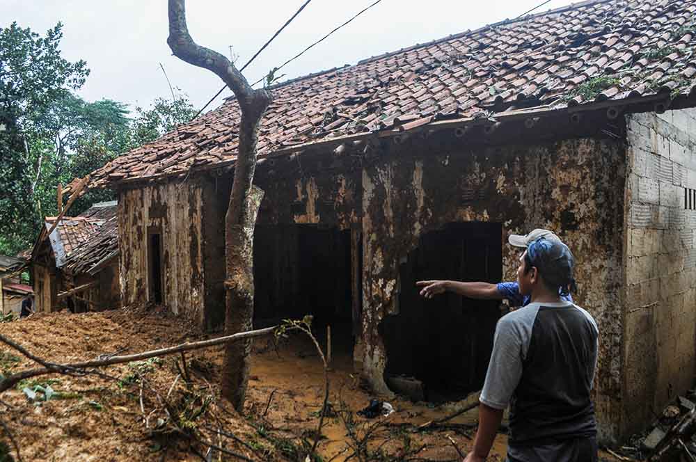 Bencana Longsor di Lebak Banten