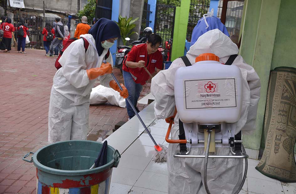Aksi Penyemprotan Disinfektan