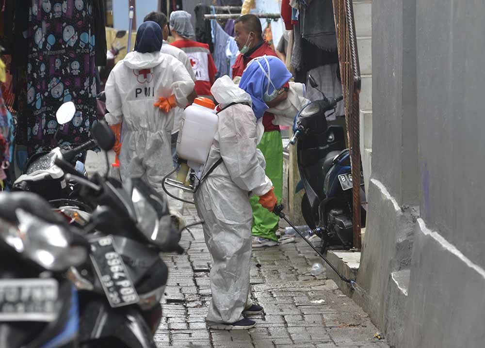 Aksi Penyemprotan Disinfektan