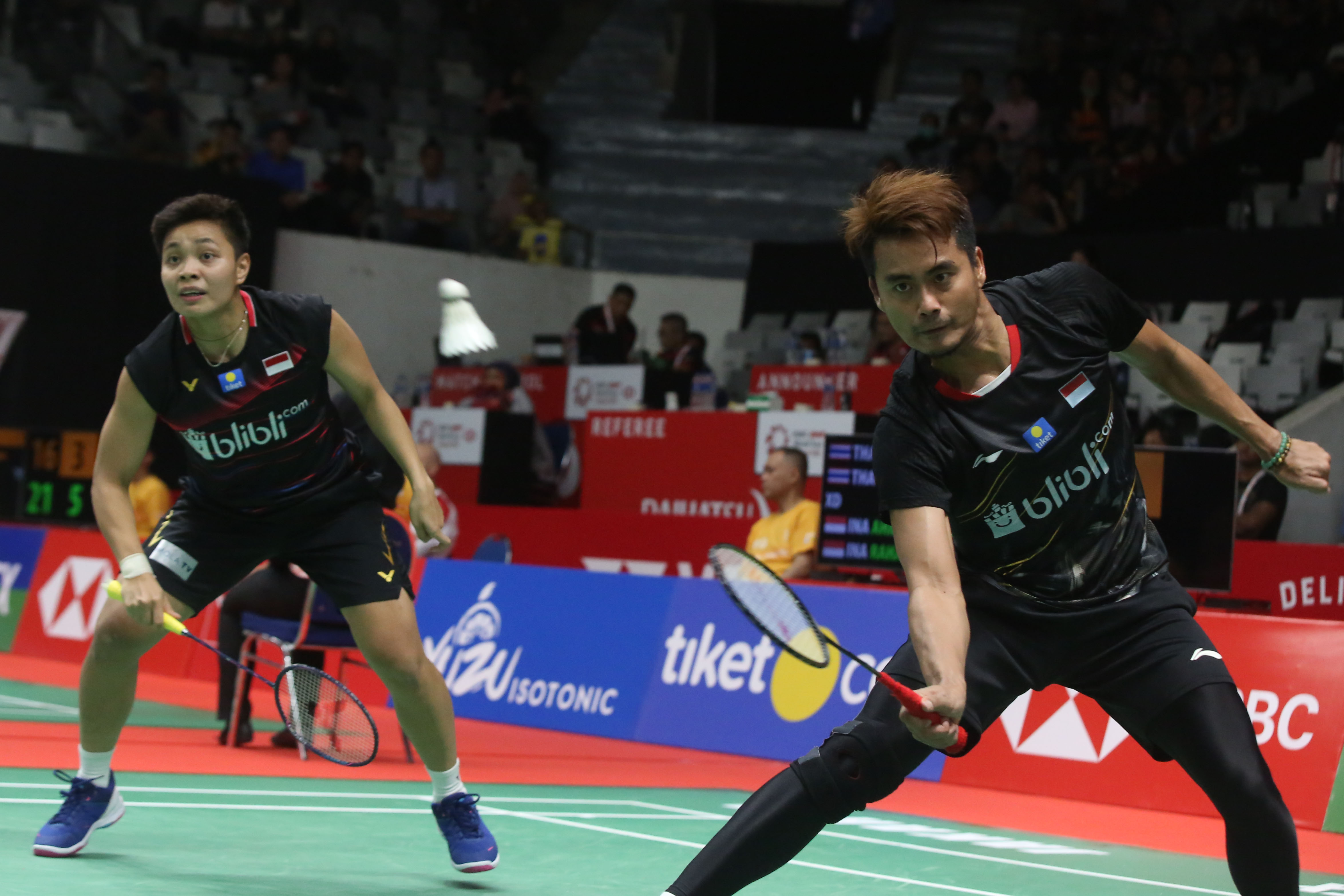 Duet Tontowi Ahmad/Apriyani Rahayu Menang di Laga Perdana
