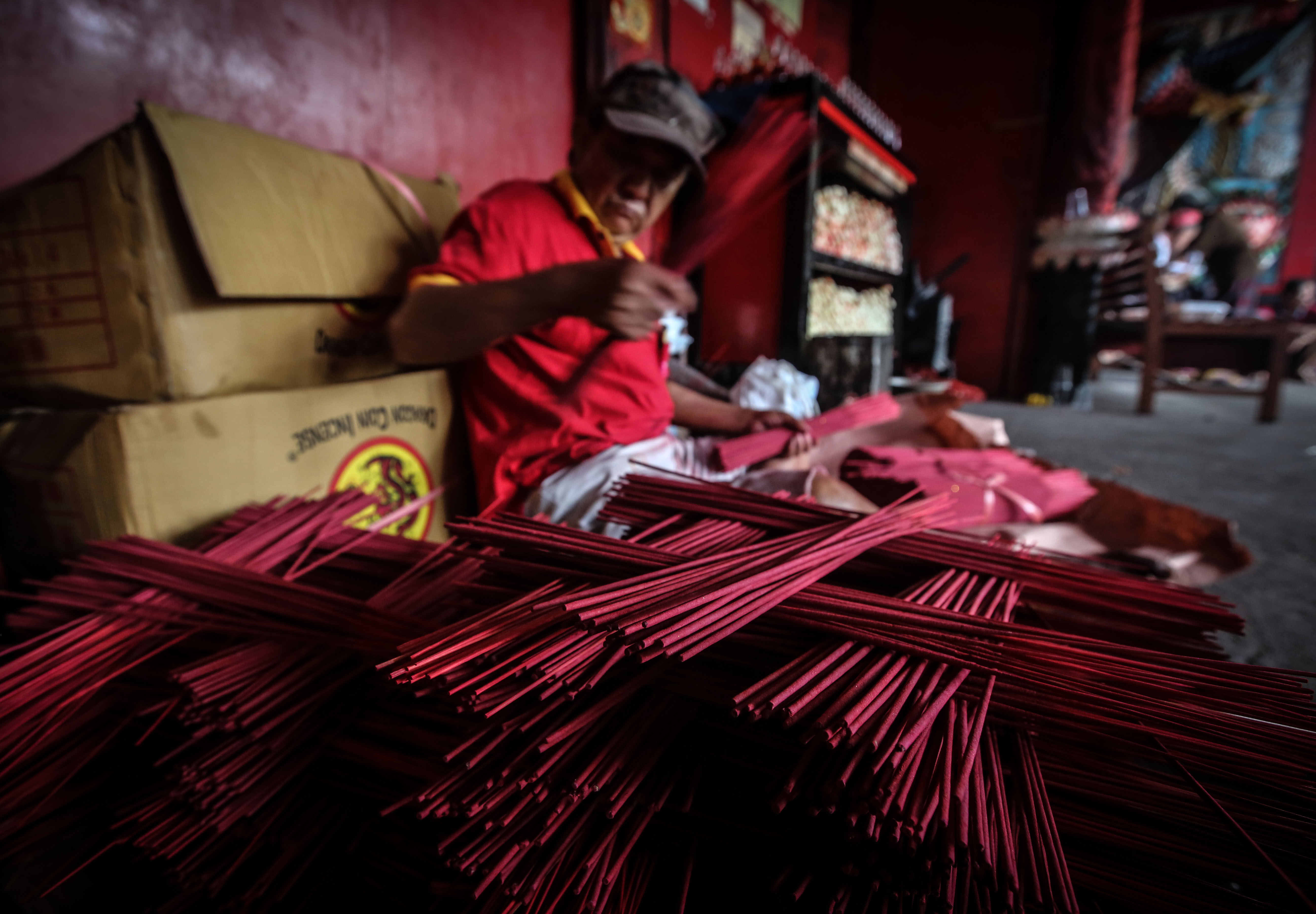 Hio Mulai Disiapkan Jelang Perayaan Imlek