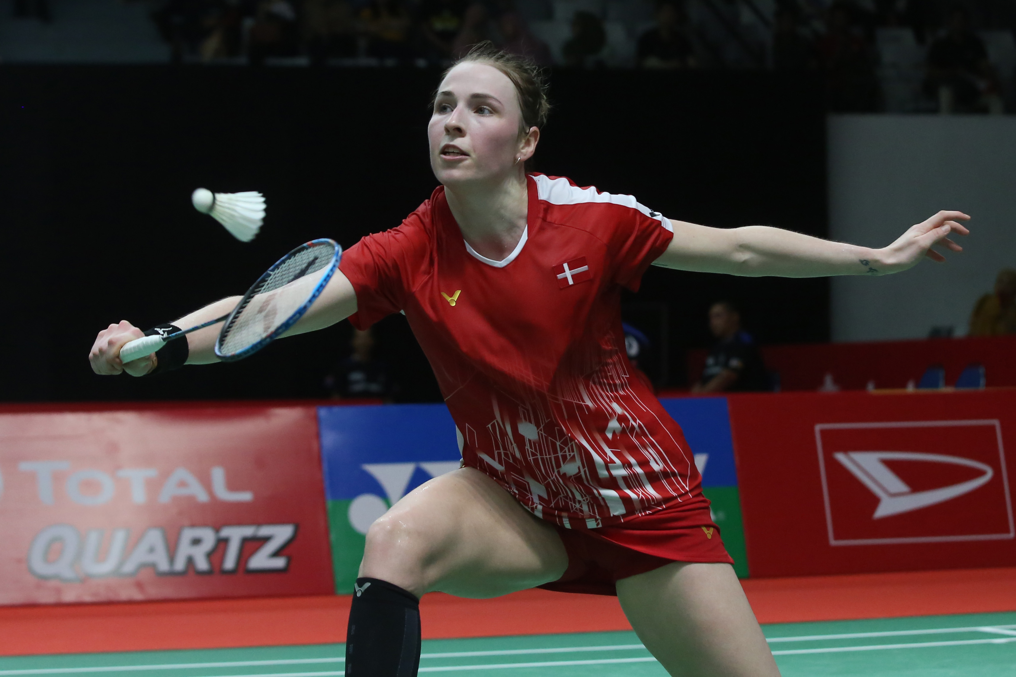 Line Hojmark Kjaersfeldt Kalahkan Unggulan Pertama 