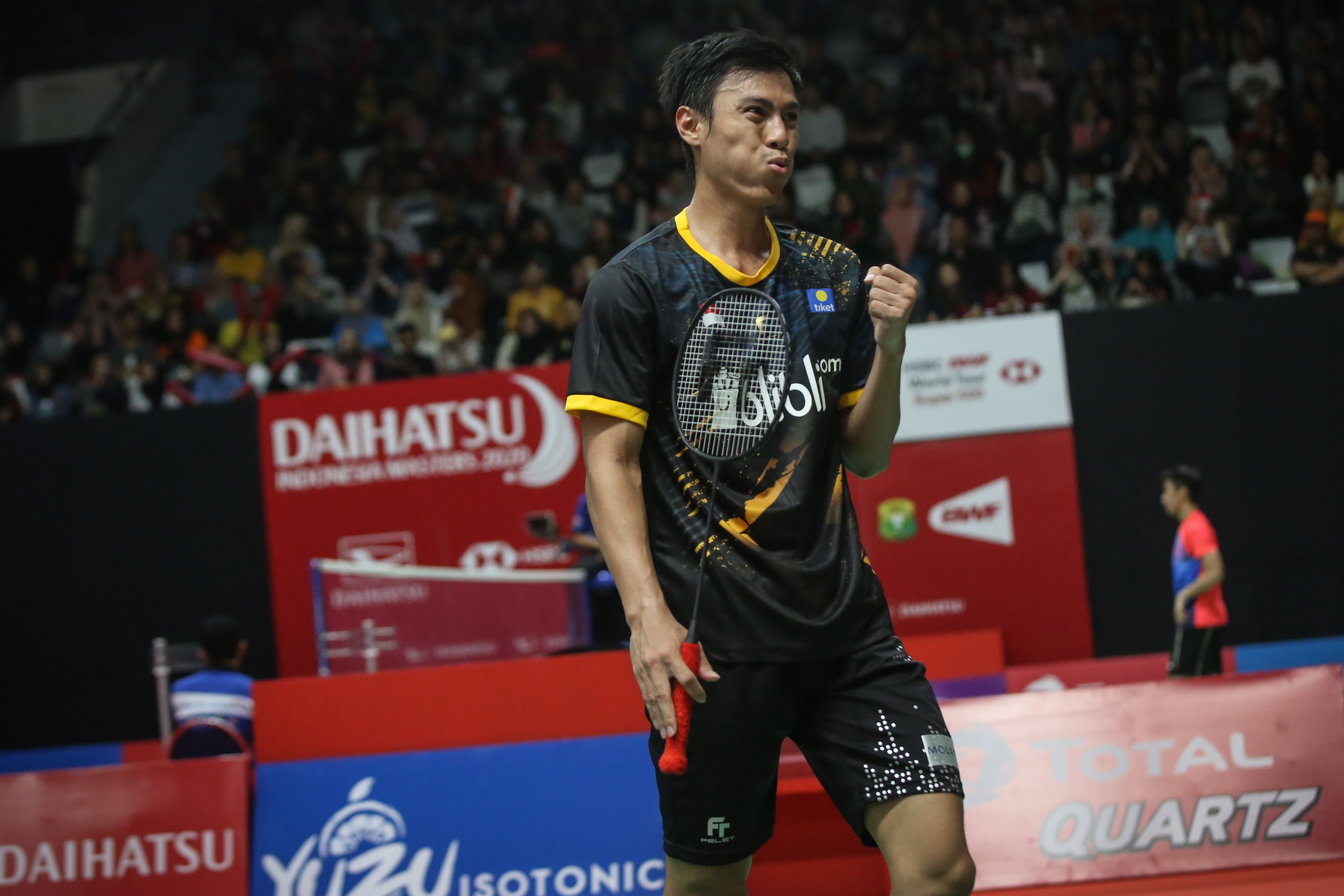 Shesar Hiren Rhustavito Melangkah ke Babak Kedua