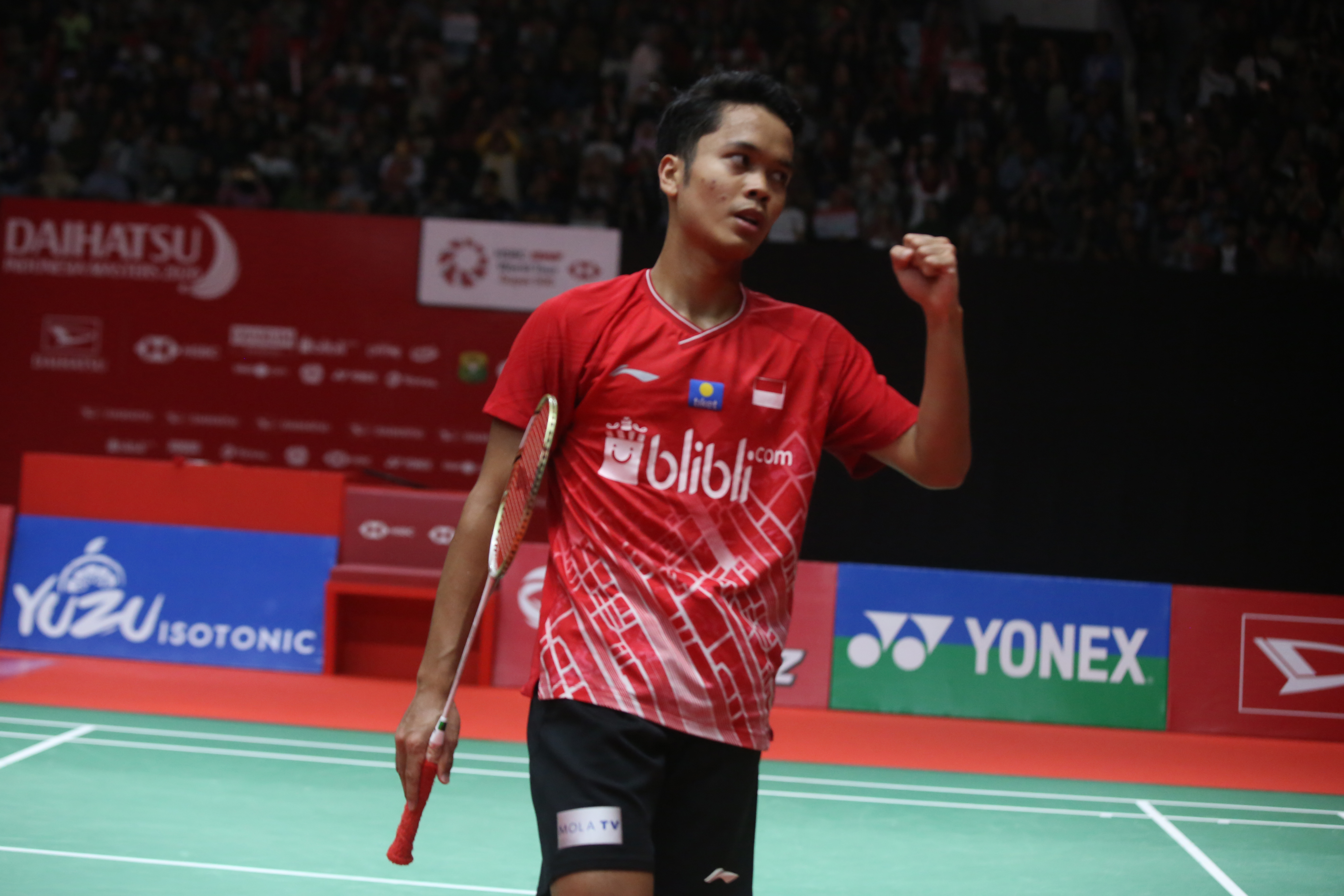 Ginting Pastikan Tiket Final Indonesia Masters 2020