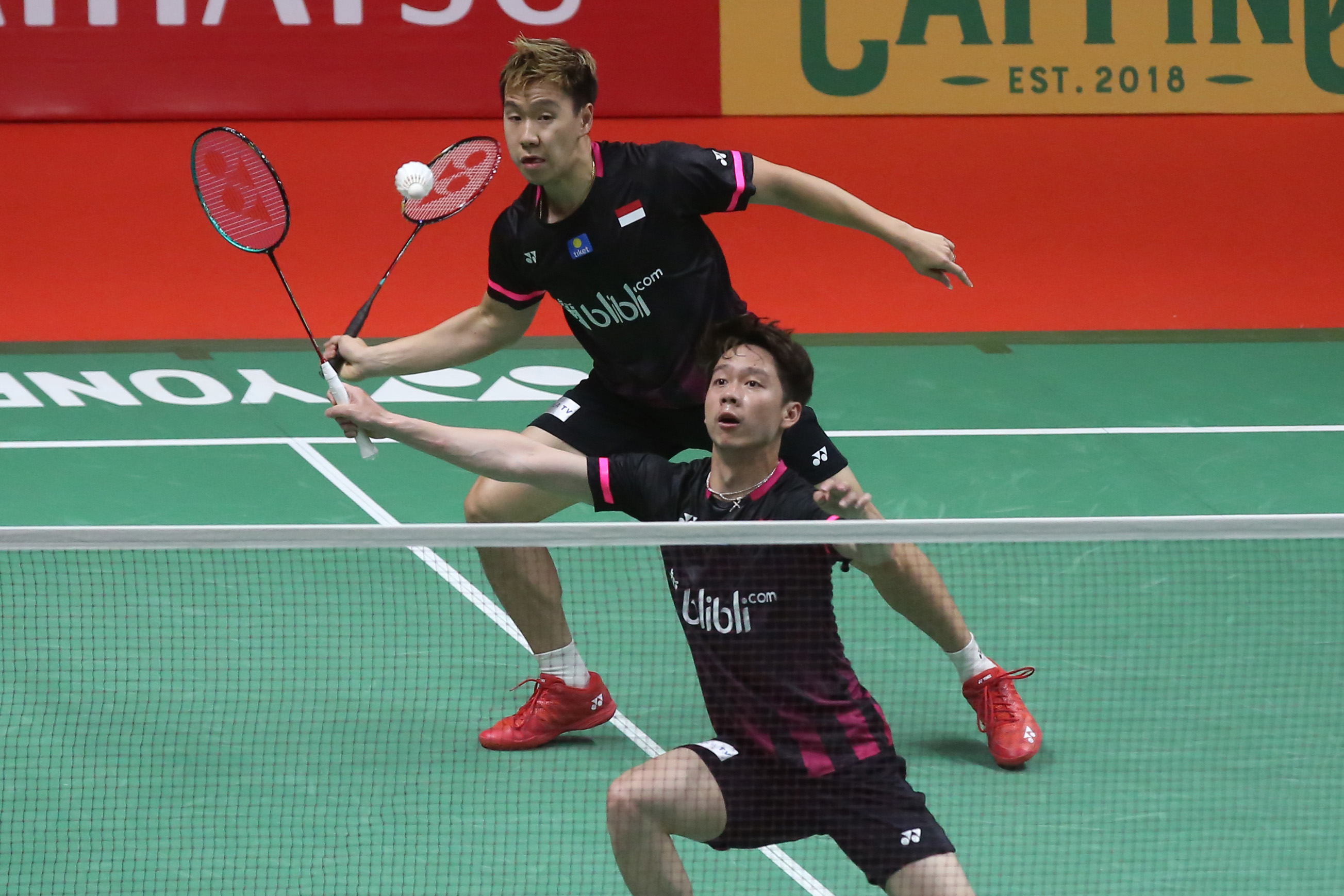 Ganda Putra Pastikan Gelar Indonesia Masters 2020