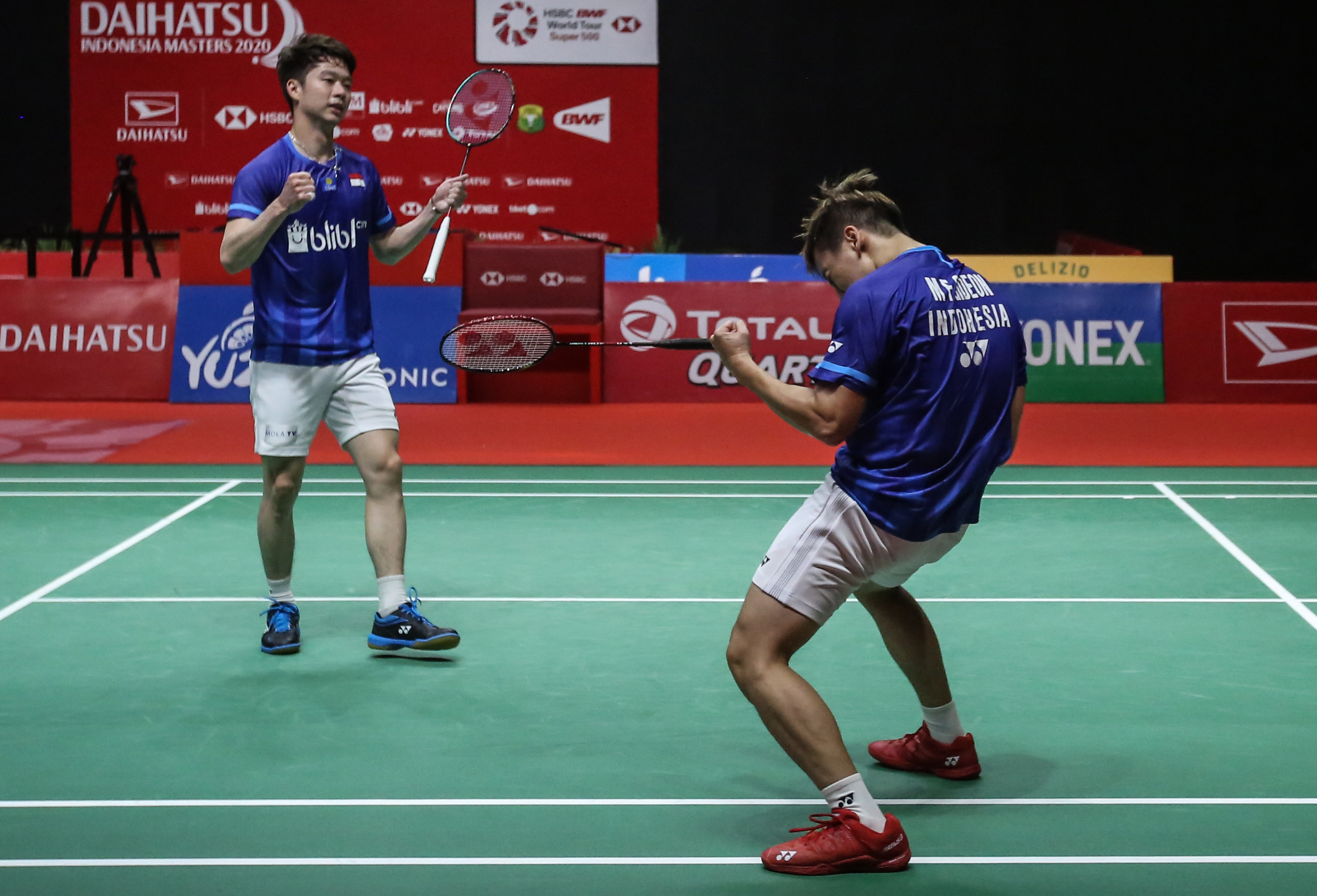 Kevin/ Marcus Juara Indonesia Masters 2020 