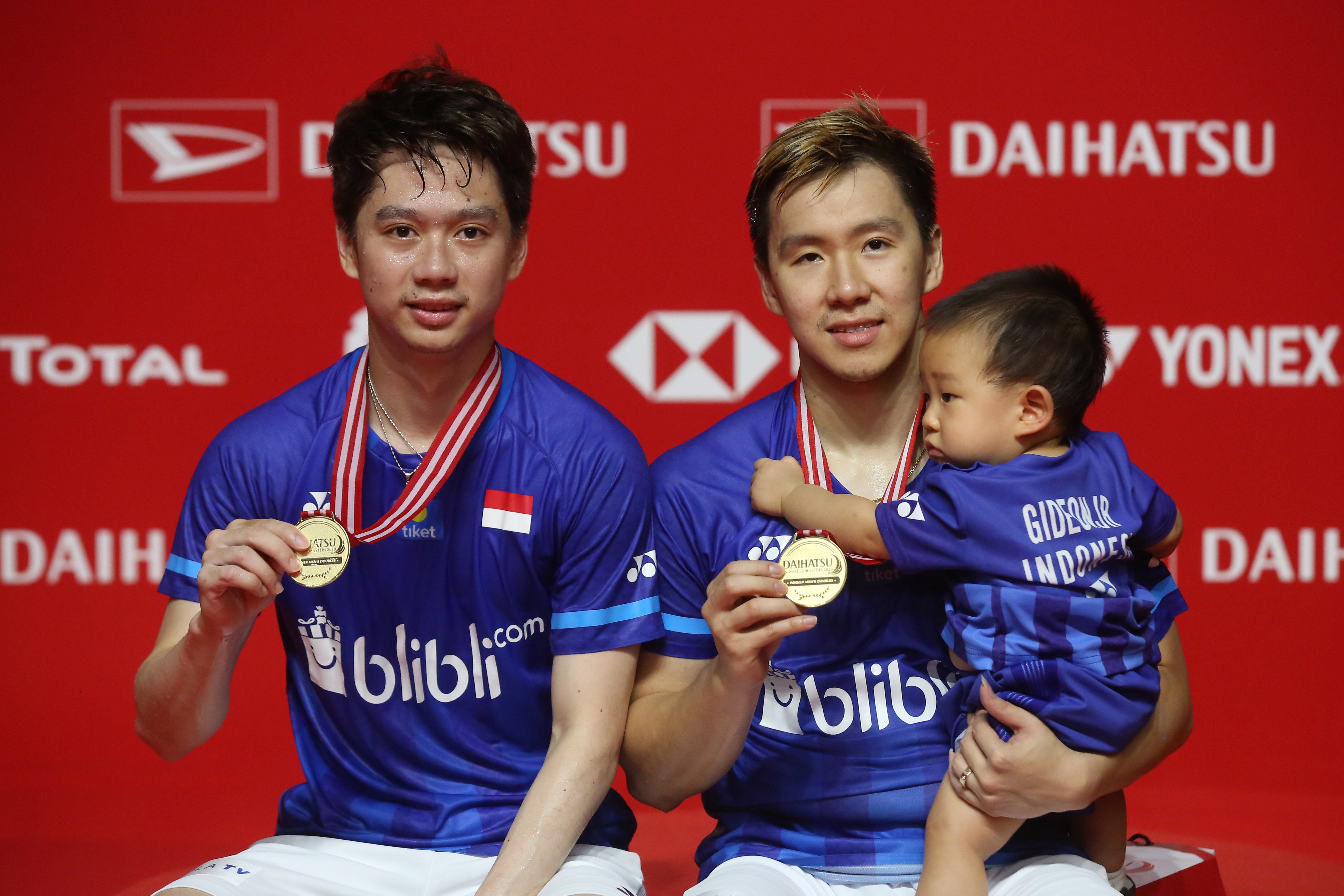 Kevin/ Marcus Juara Indonesia Masters 2020 
