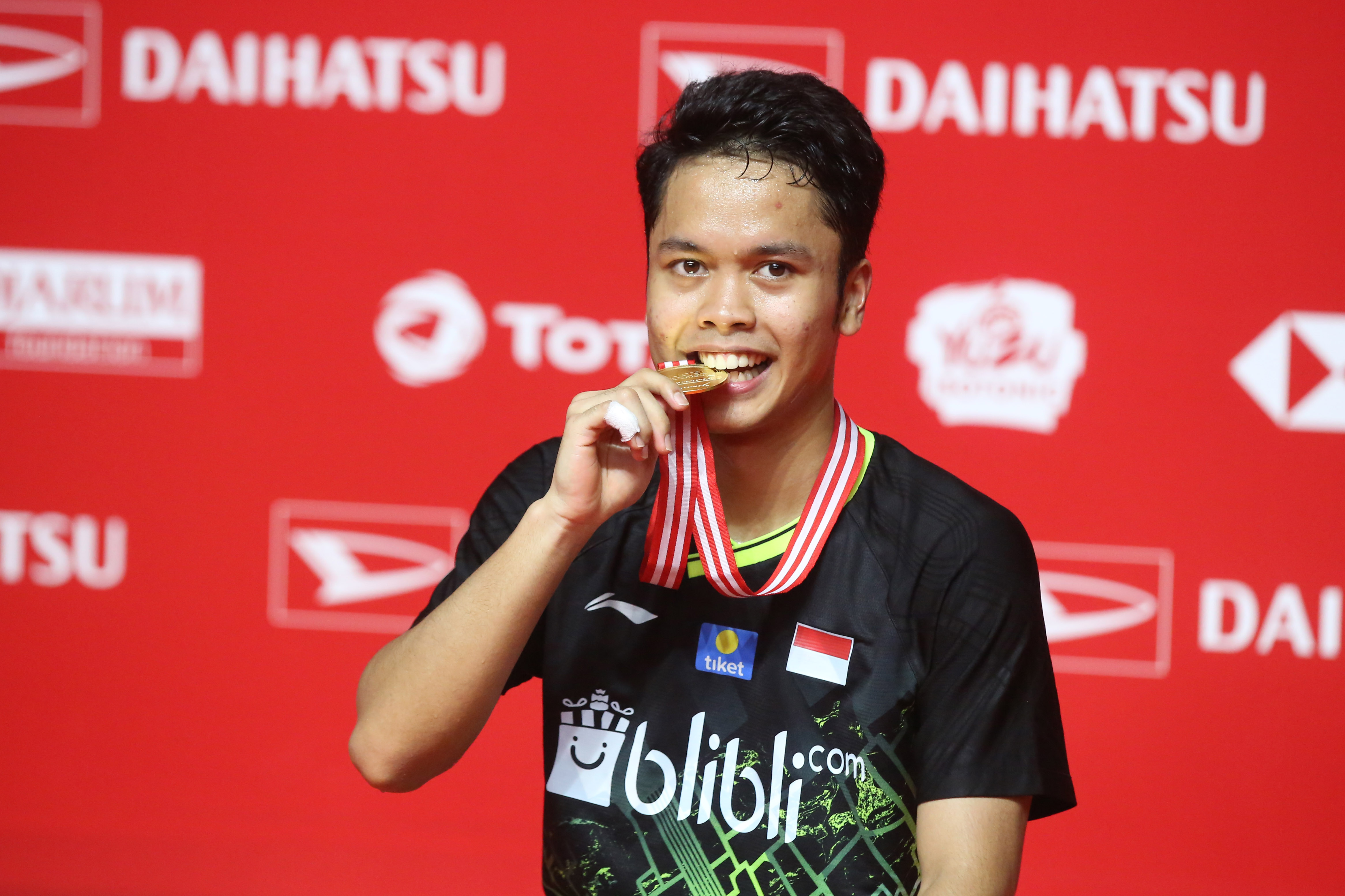 Ginting Patikan Indonesia Raih 3 Juara Indonesia Masters 2020
