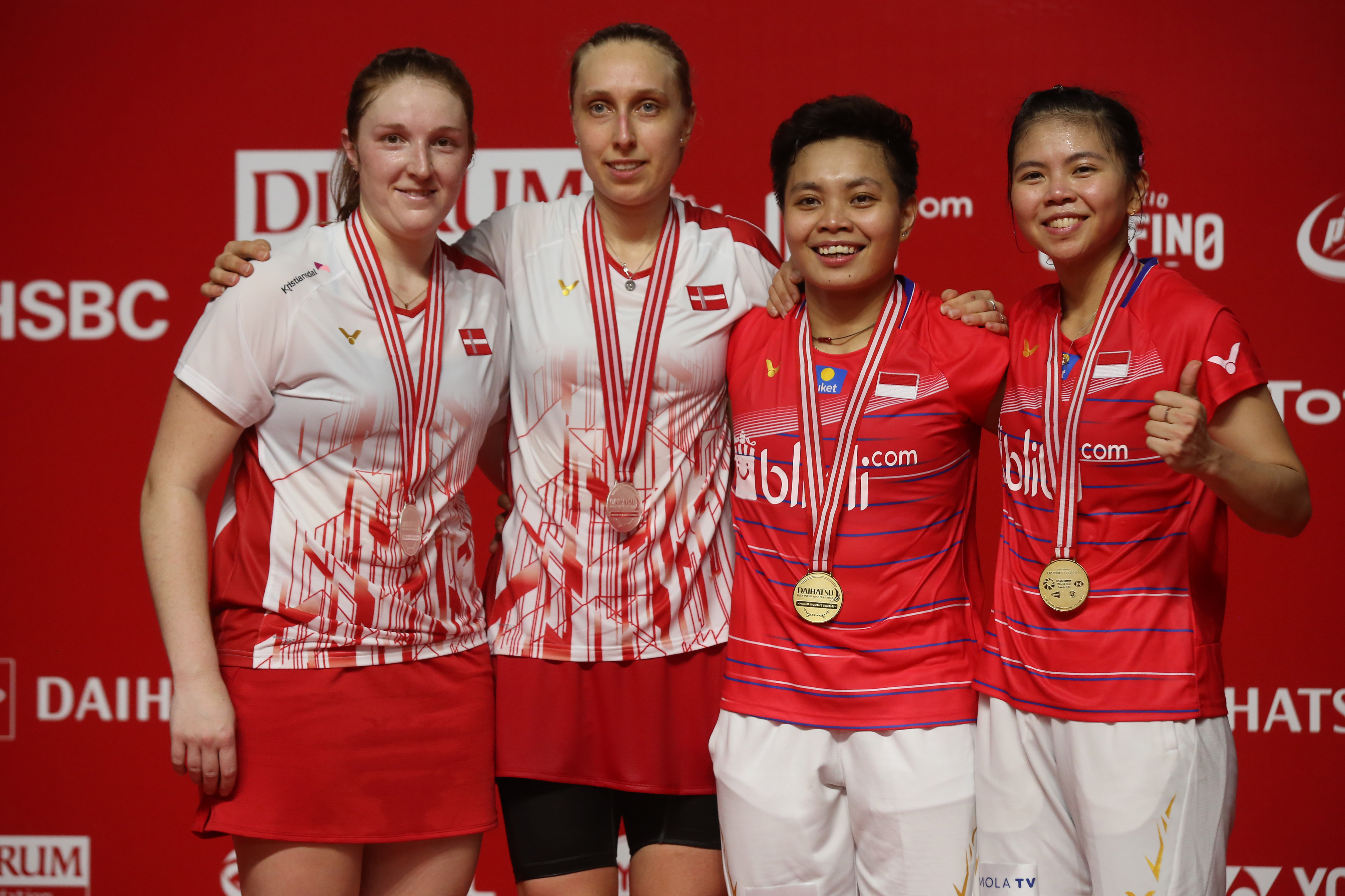 Greysia/Apriyani Juara Indonesia Masters 2020