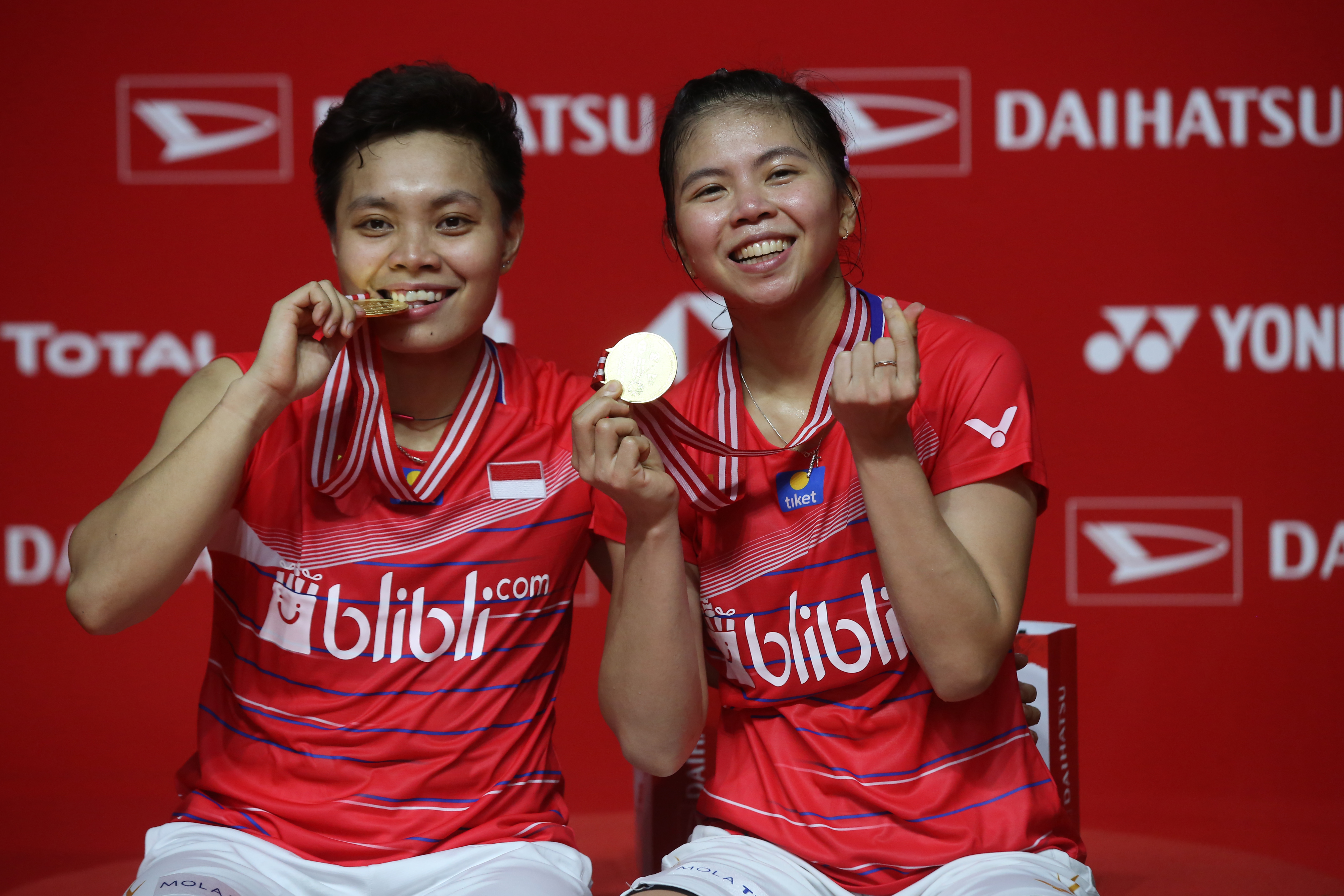 Greysia/Apriyani Juara Indonesia Masters 2020