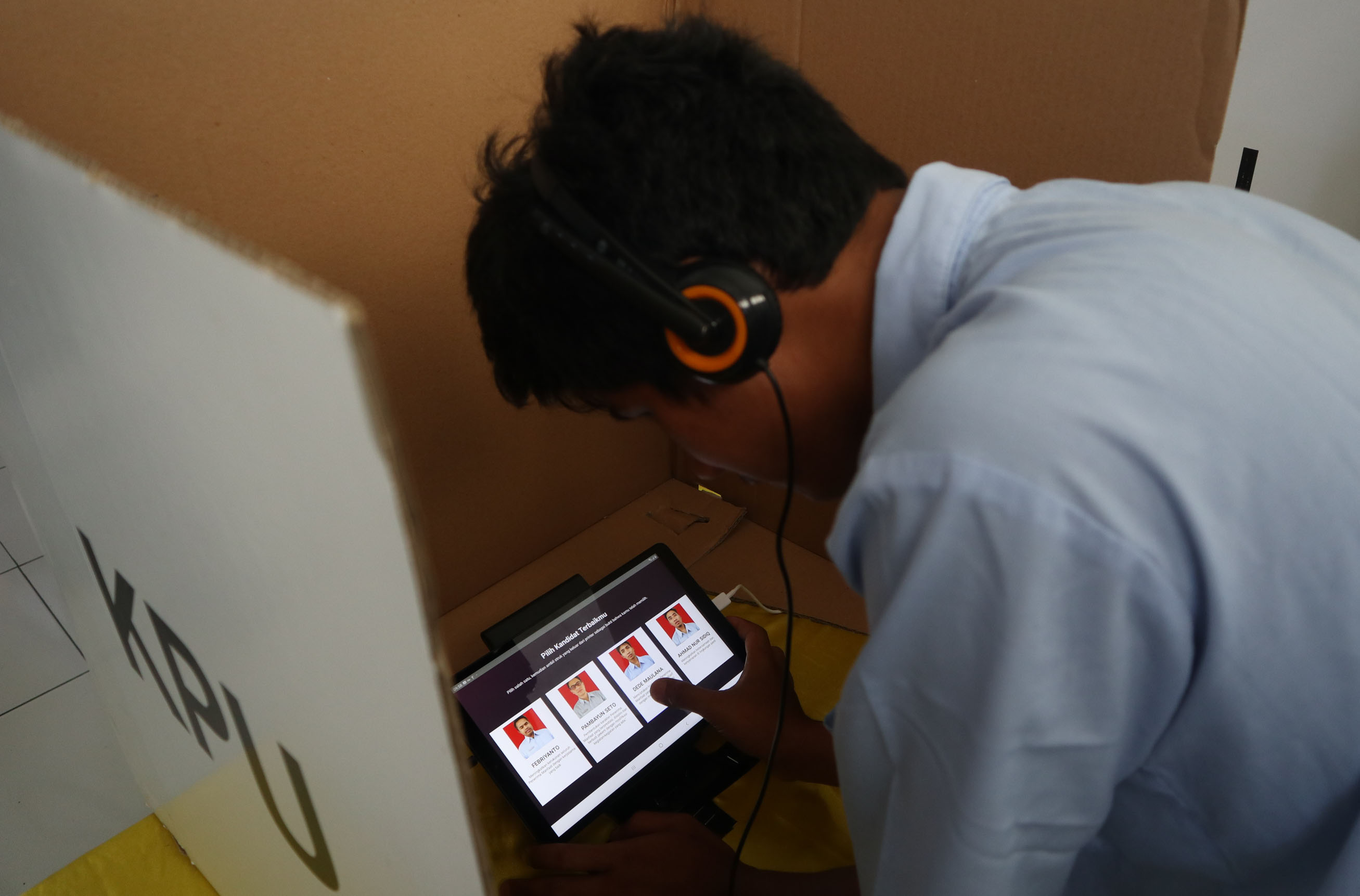 E-Voting Penyandang Disabilitas Netra