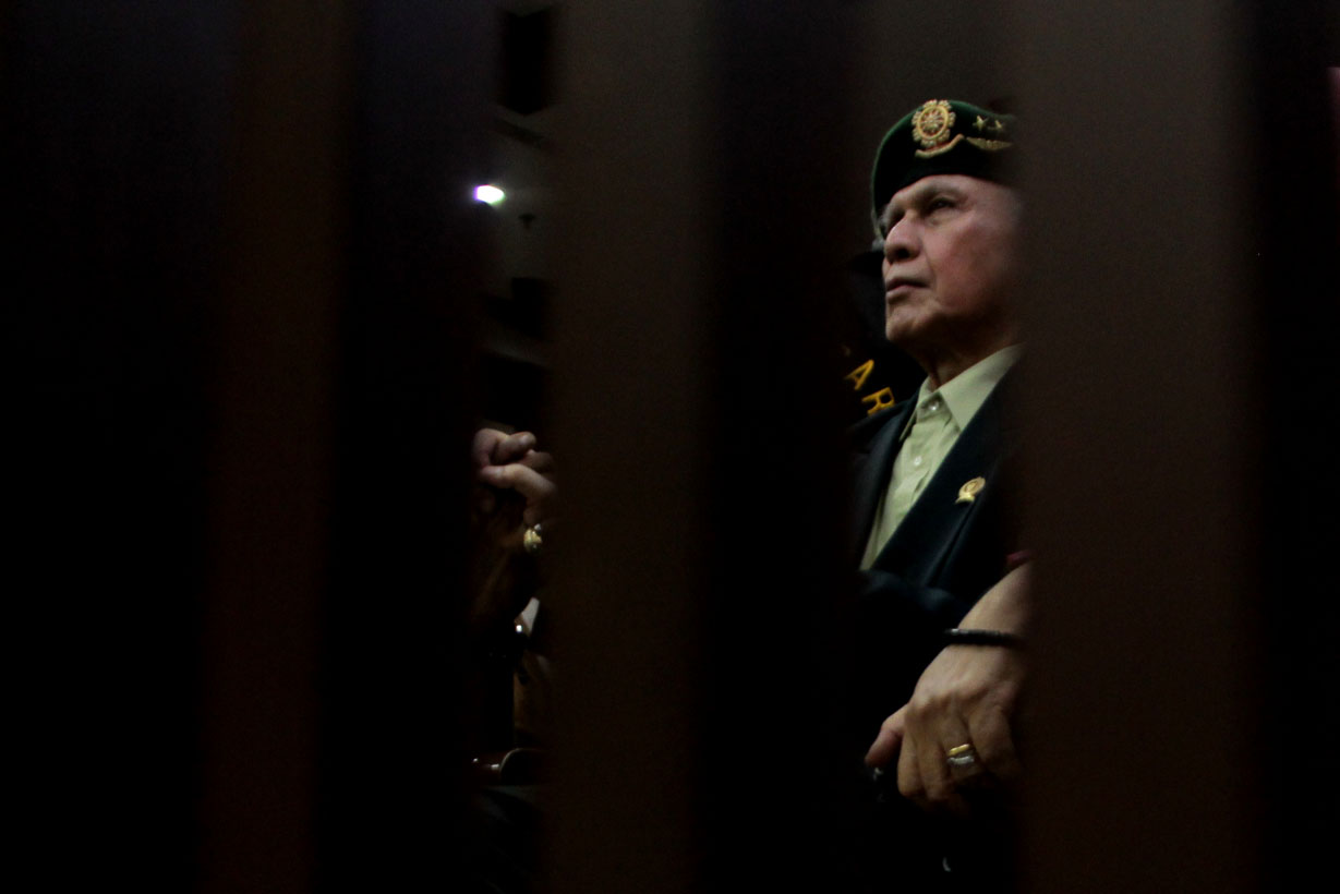 Kivlan Zen Ikutim Sidang Kepemilikan Senjata Api Ilegal