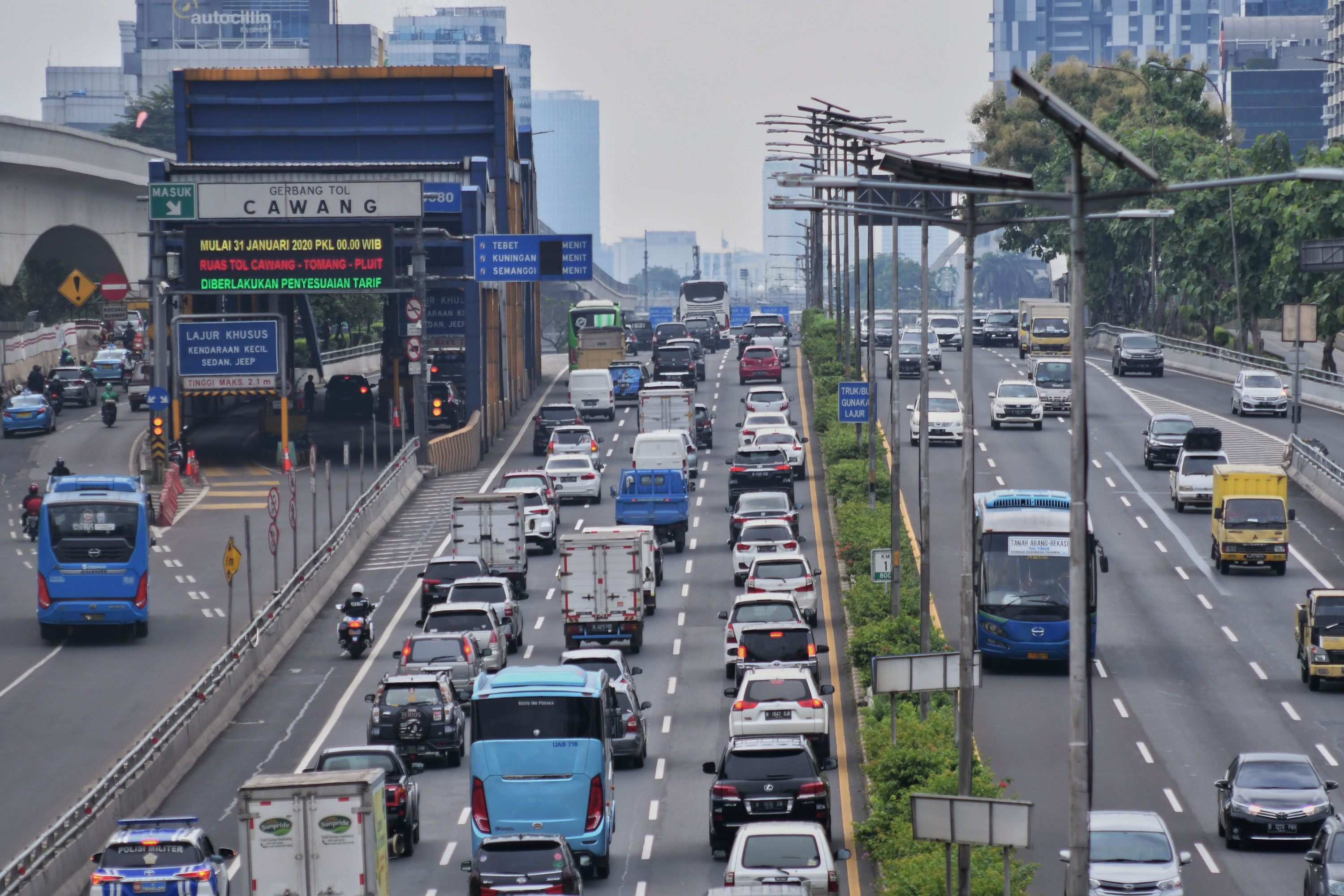 Tarif Tol Dalam Kota Naik