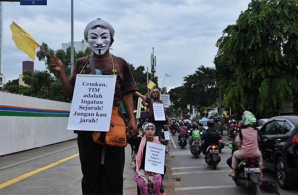 Aksi Seniman Peduli Tim Berlanjut