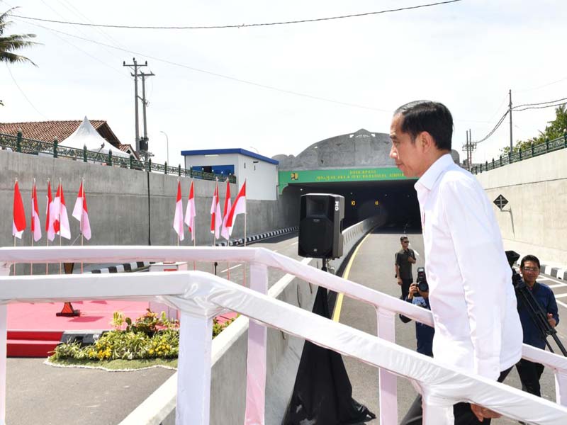 Peresmian Underpass Yogyakarta International Airport 
