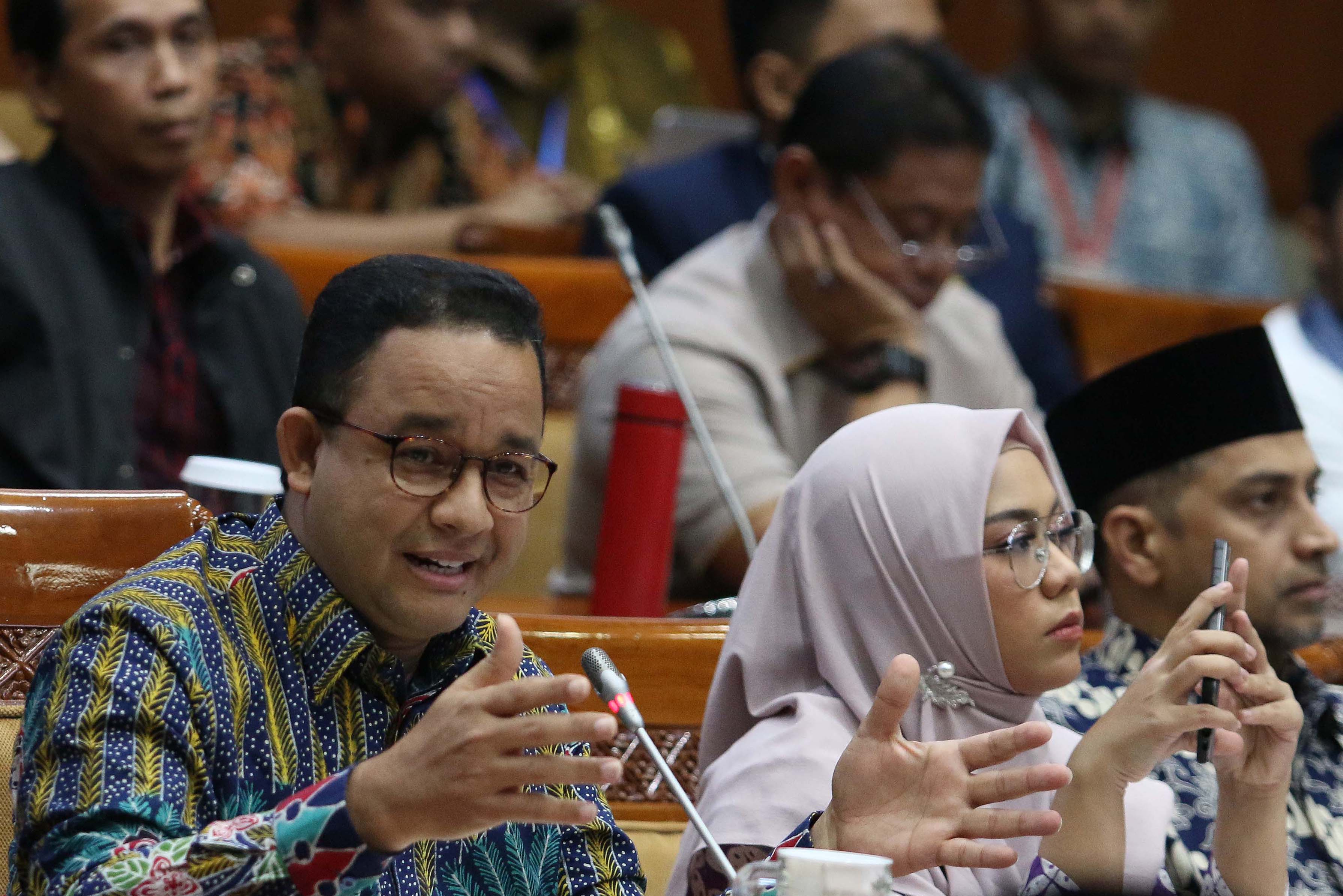 Jawaban Anies Terkait Revitalisasi TIM Ditolak