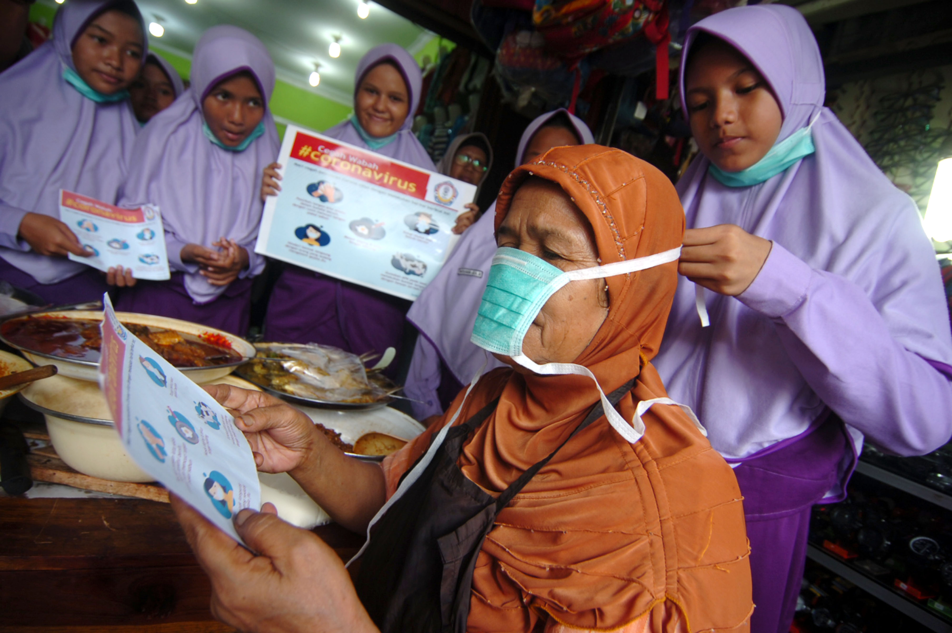 Sosialisasi Pencegahan Virus Korona