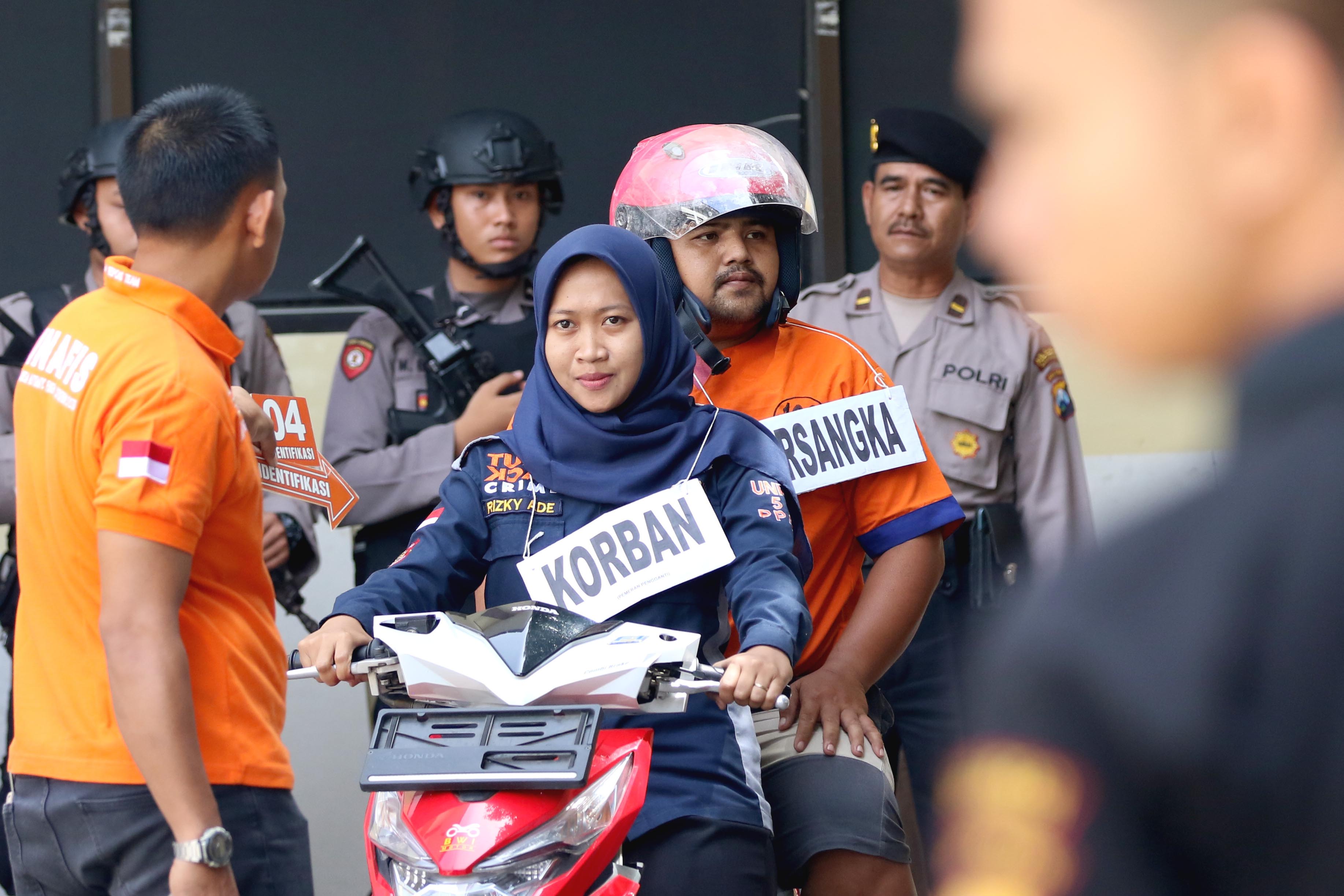 Rekontruksi Kasus Pembunuhan dan Pembakaran