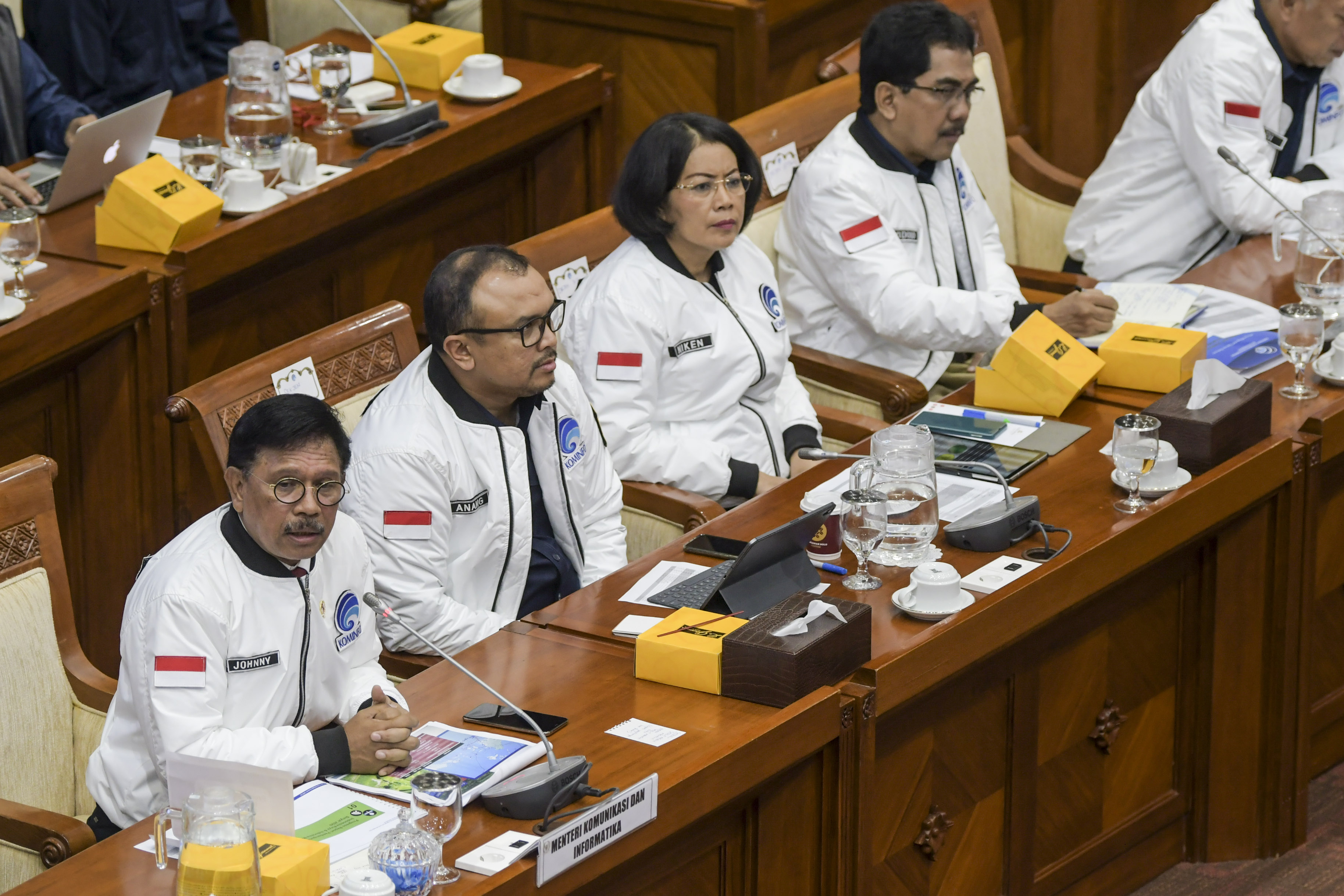 Raker Komisi I Dengan Menkominfo