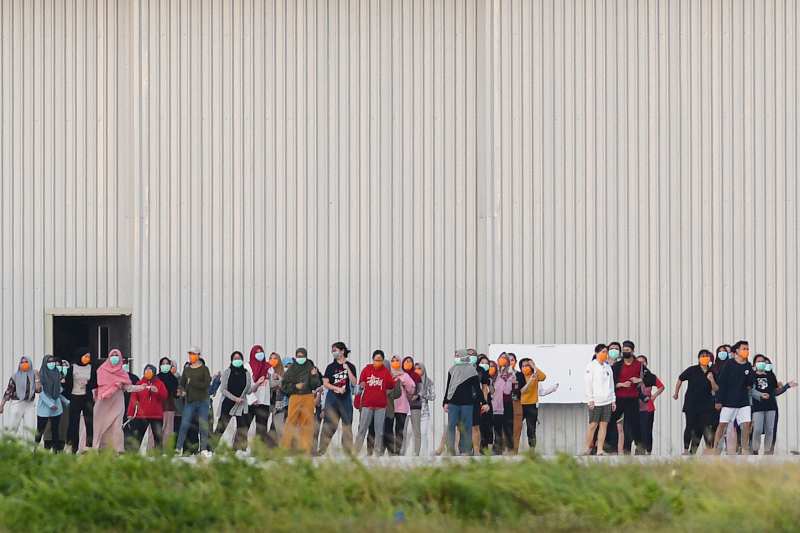 Hari Kelima Obeservasi WNI di Natuna