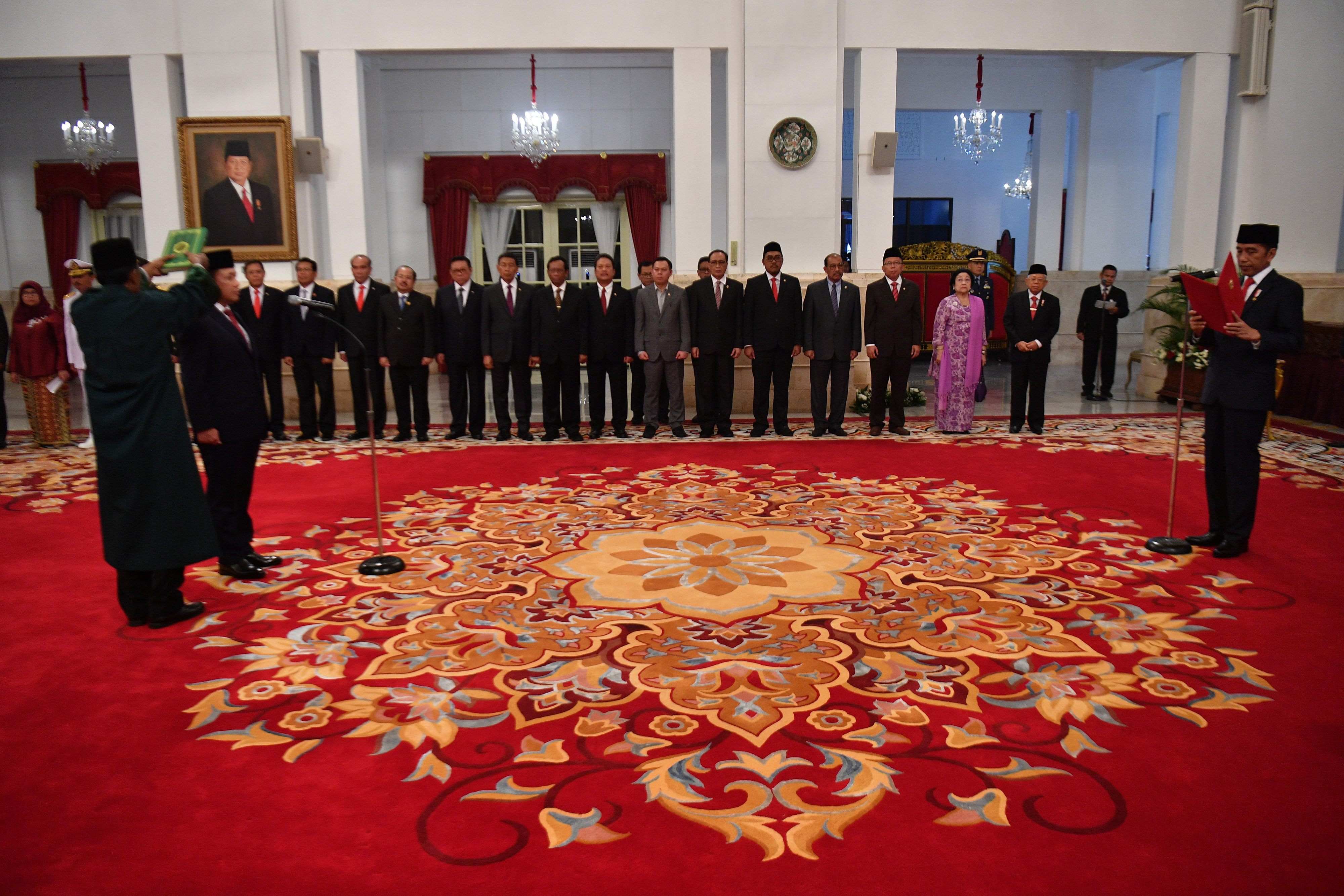 Presiden Jokowi Melantik Kepala Bakamla