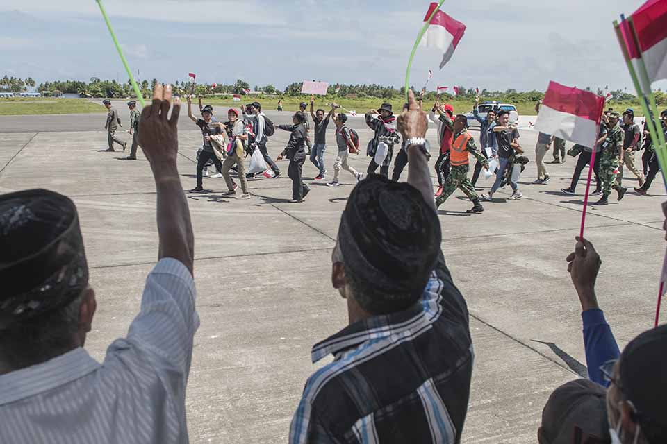 WNI Dari Wuhan Di Natuna Resmi Dipulangkan