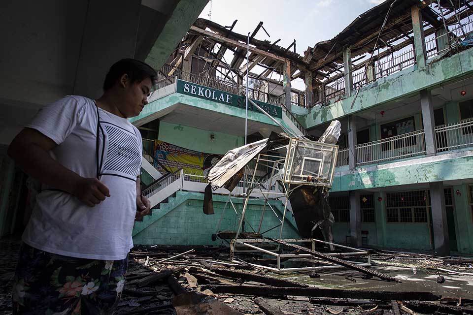 Kebakaran Di Kawasan Mangga Besar